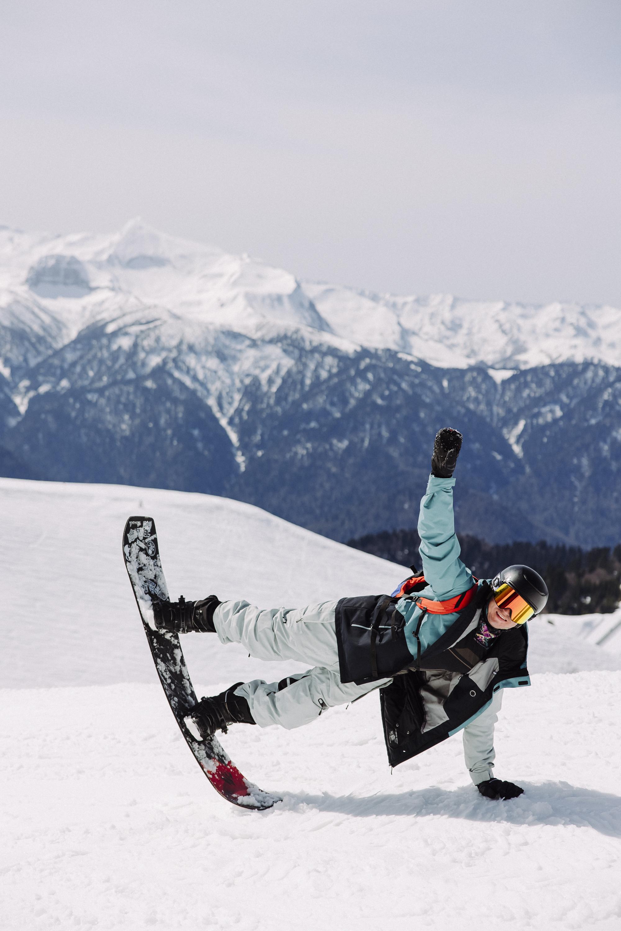 Мастер-класс по катанию на сноуборде