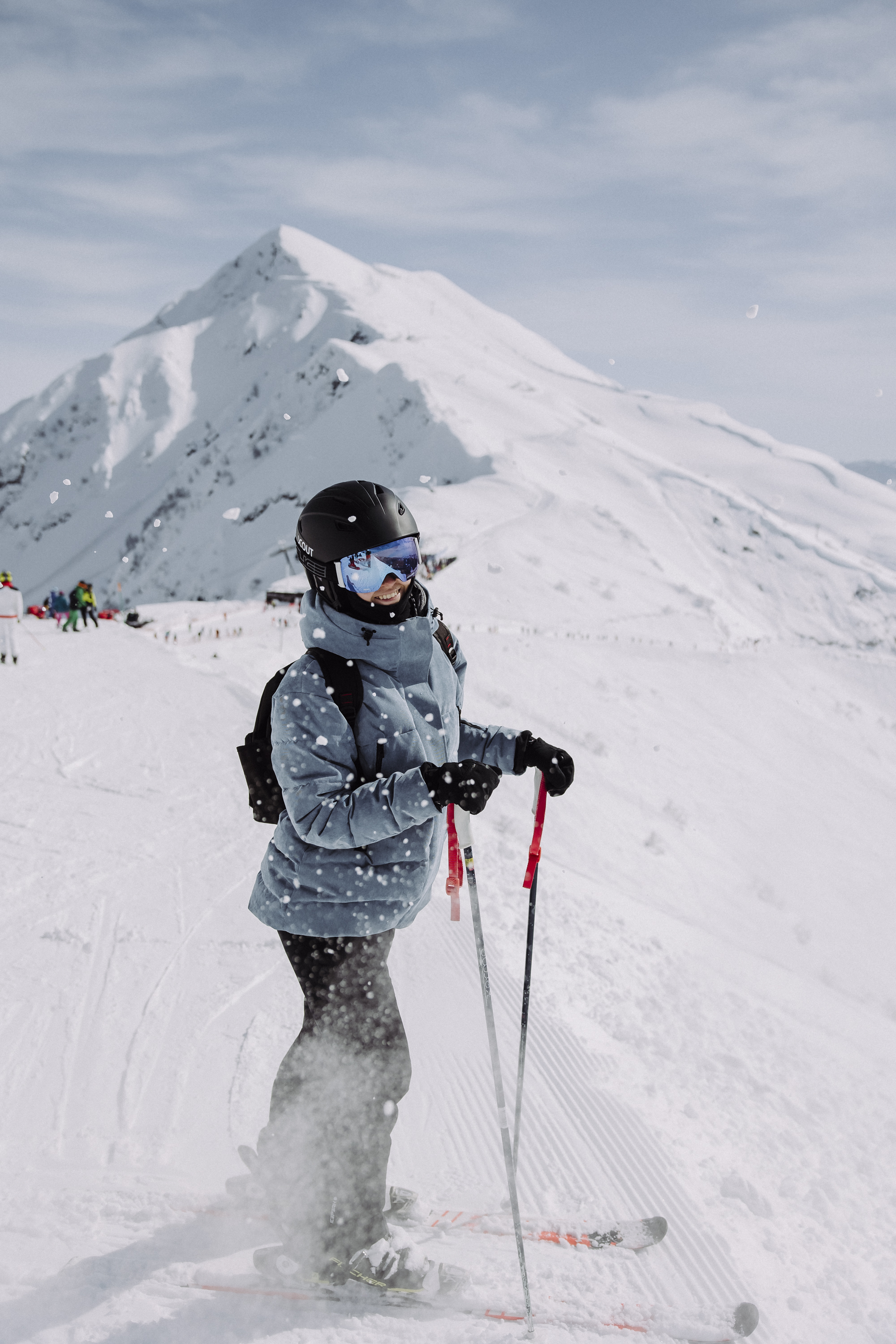 Мастер-класс по катанию на горных лыжах