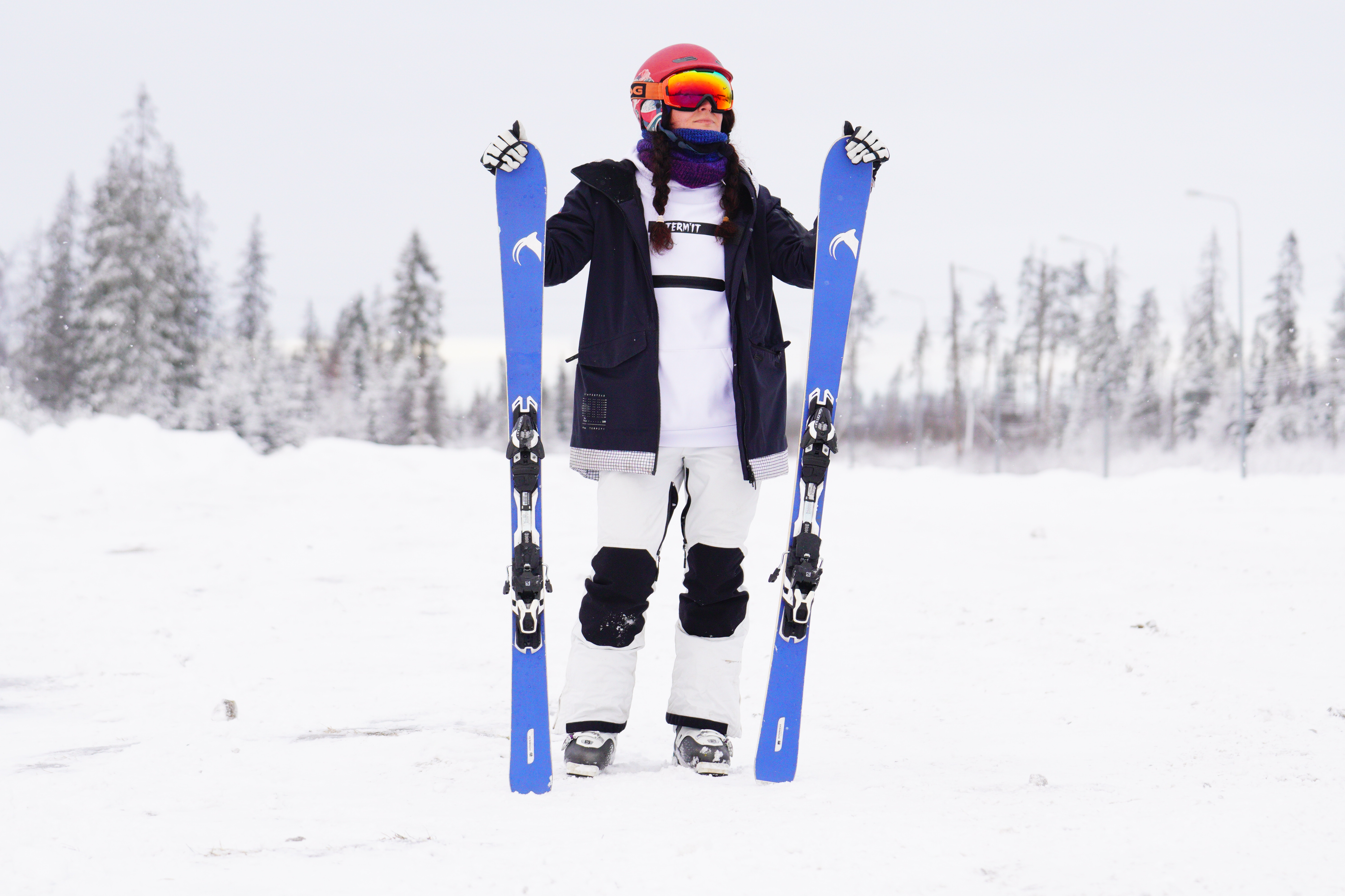 Мастер-класс по катанию на горных лыжах