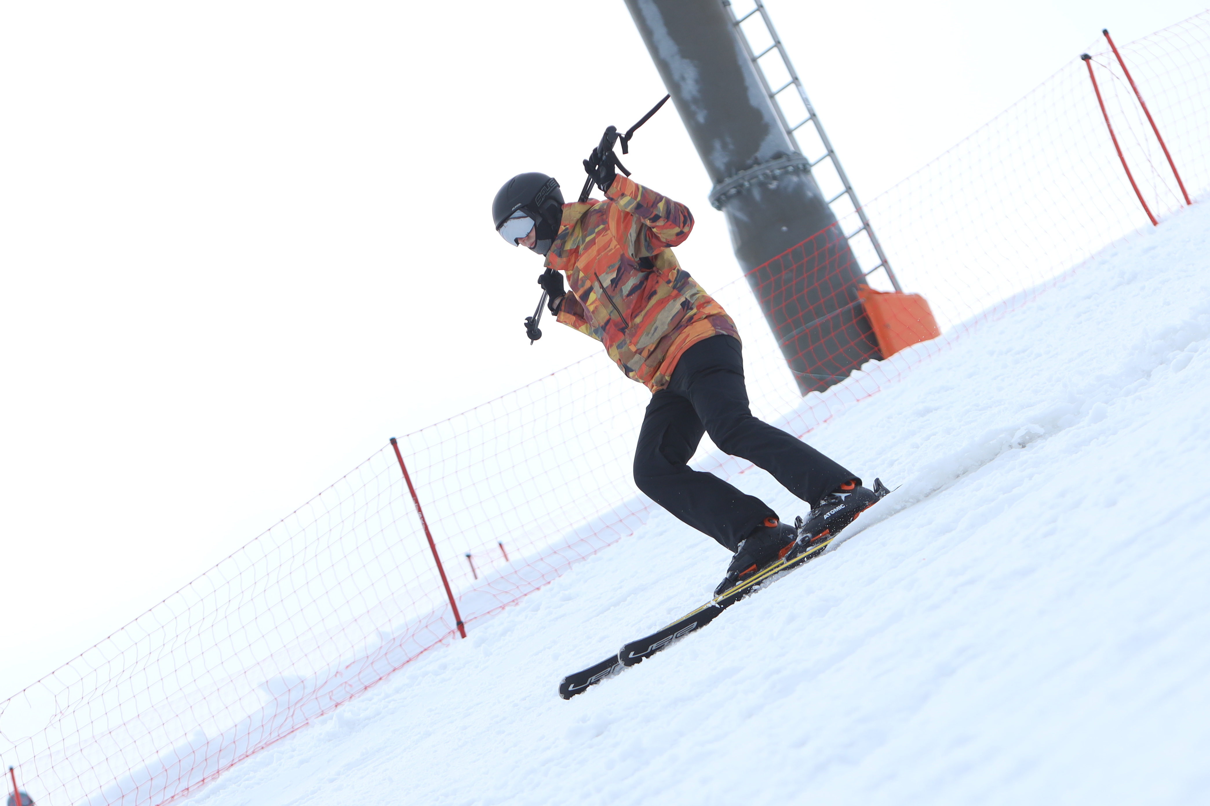 Мастер-класс по катанию на горных лыжах