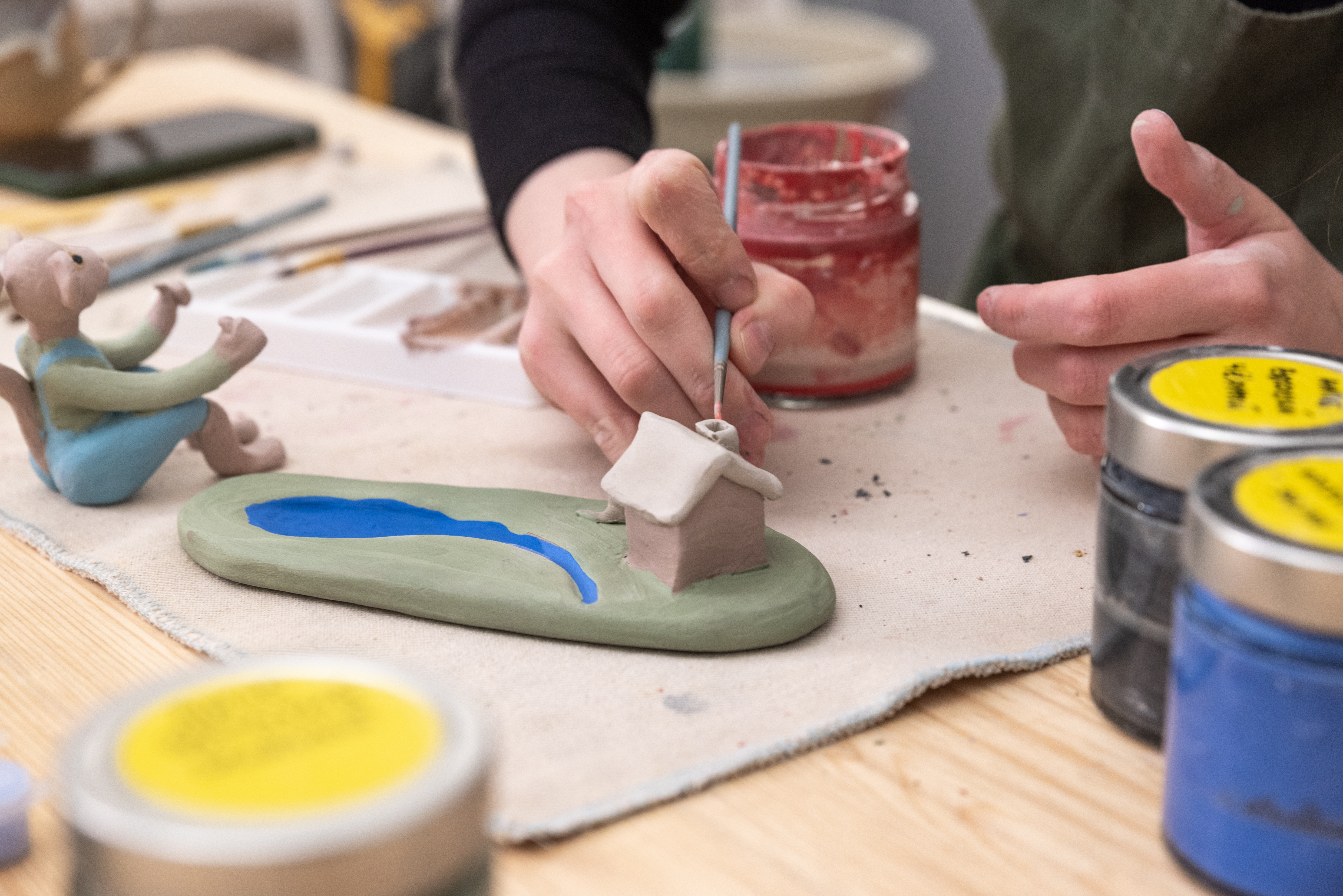 Мастер-класс по ручной лепке