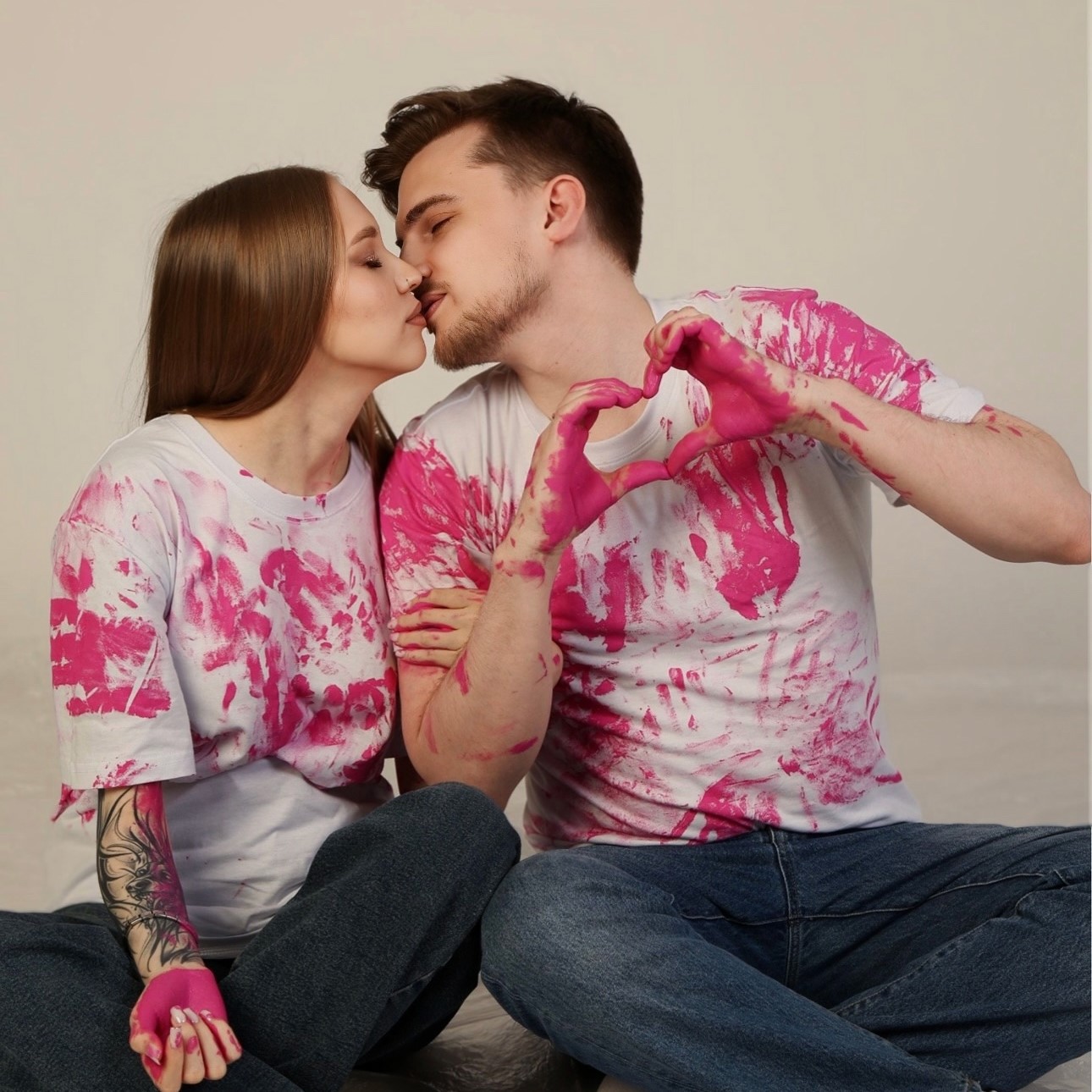 Студийная фотосессия для двоих