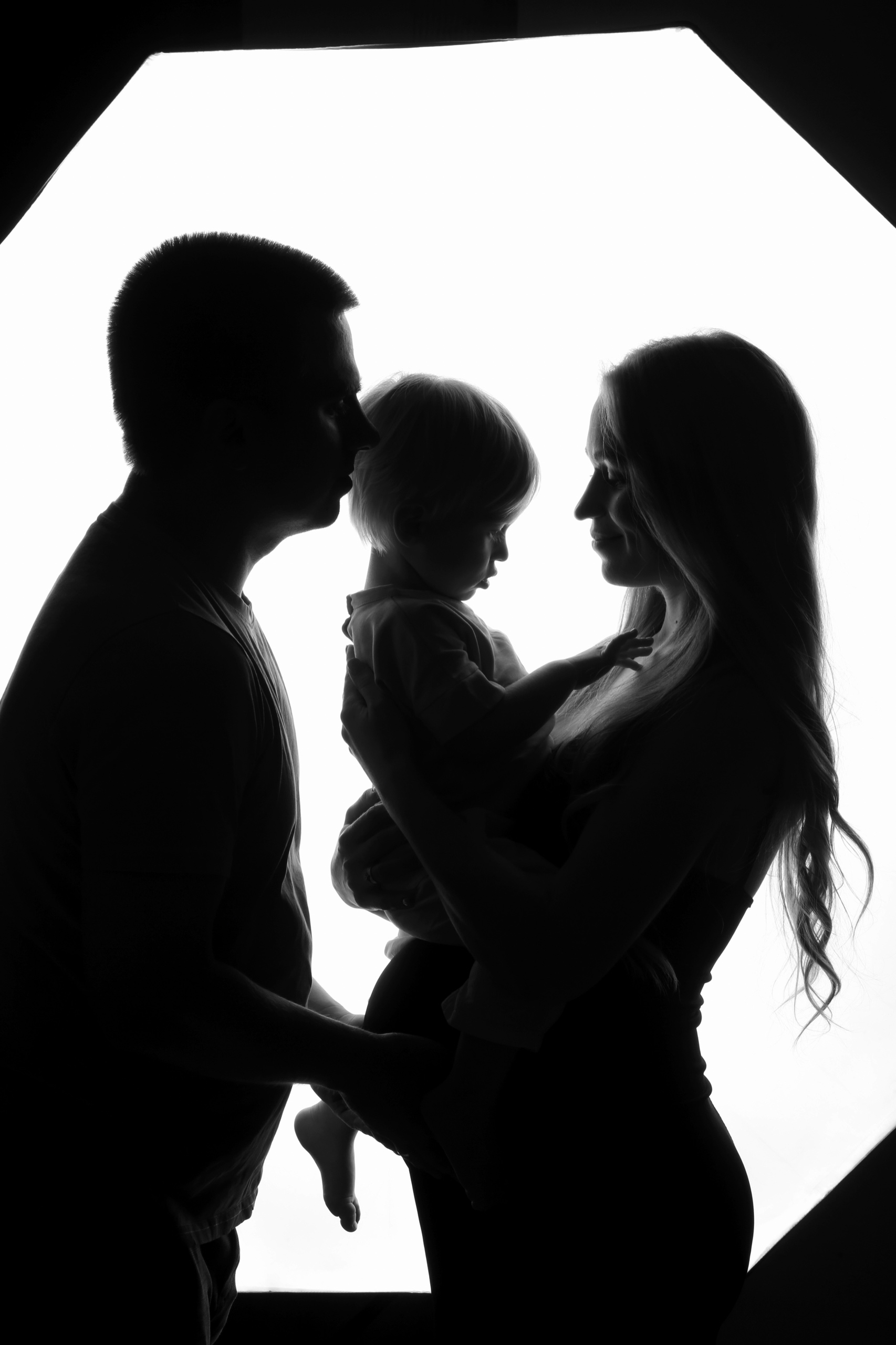 Семейная фотосессия в студии