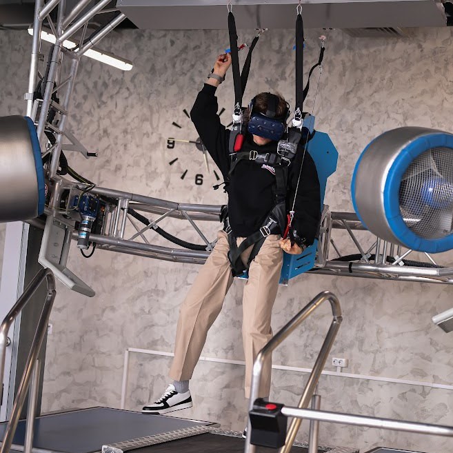 Виртуальный прыжок с парашютом