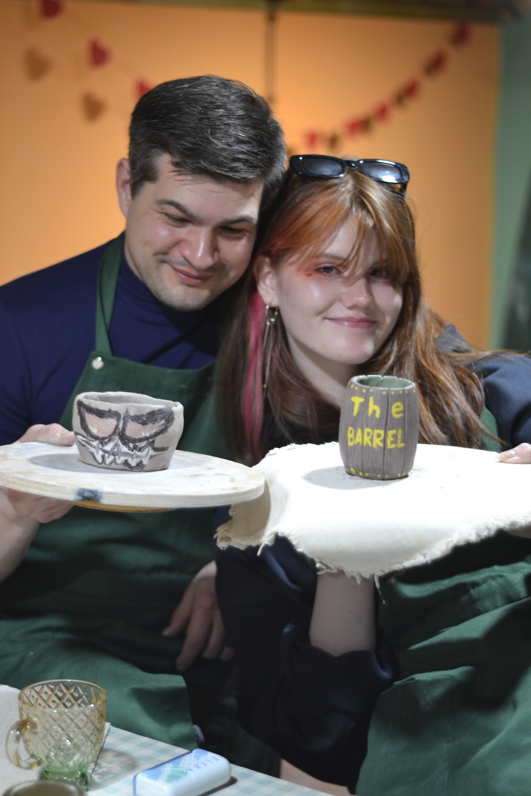 Романтическое свидание в гончарной мастерской