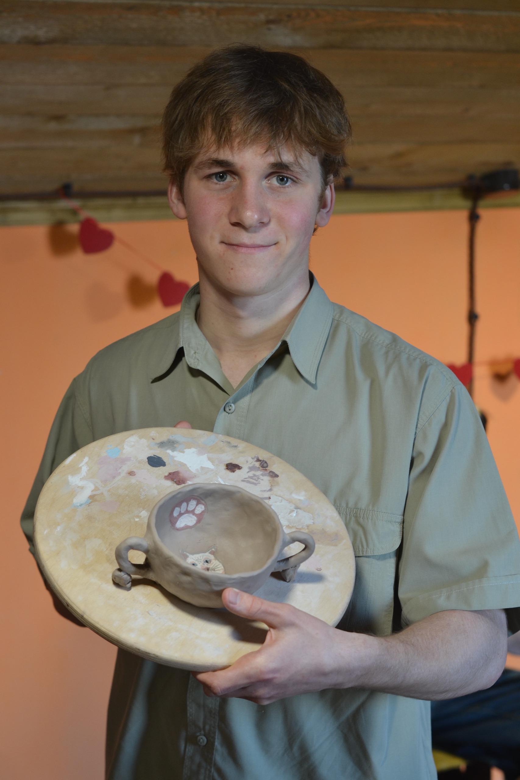 Гончарный мастер-класс для родителей с детьми "1+1"