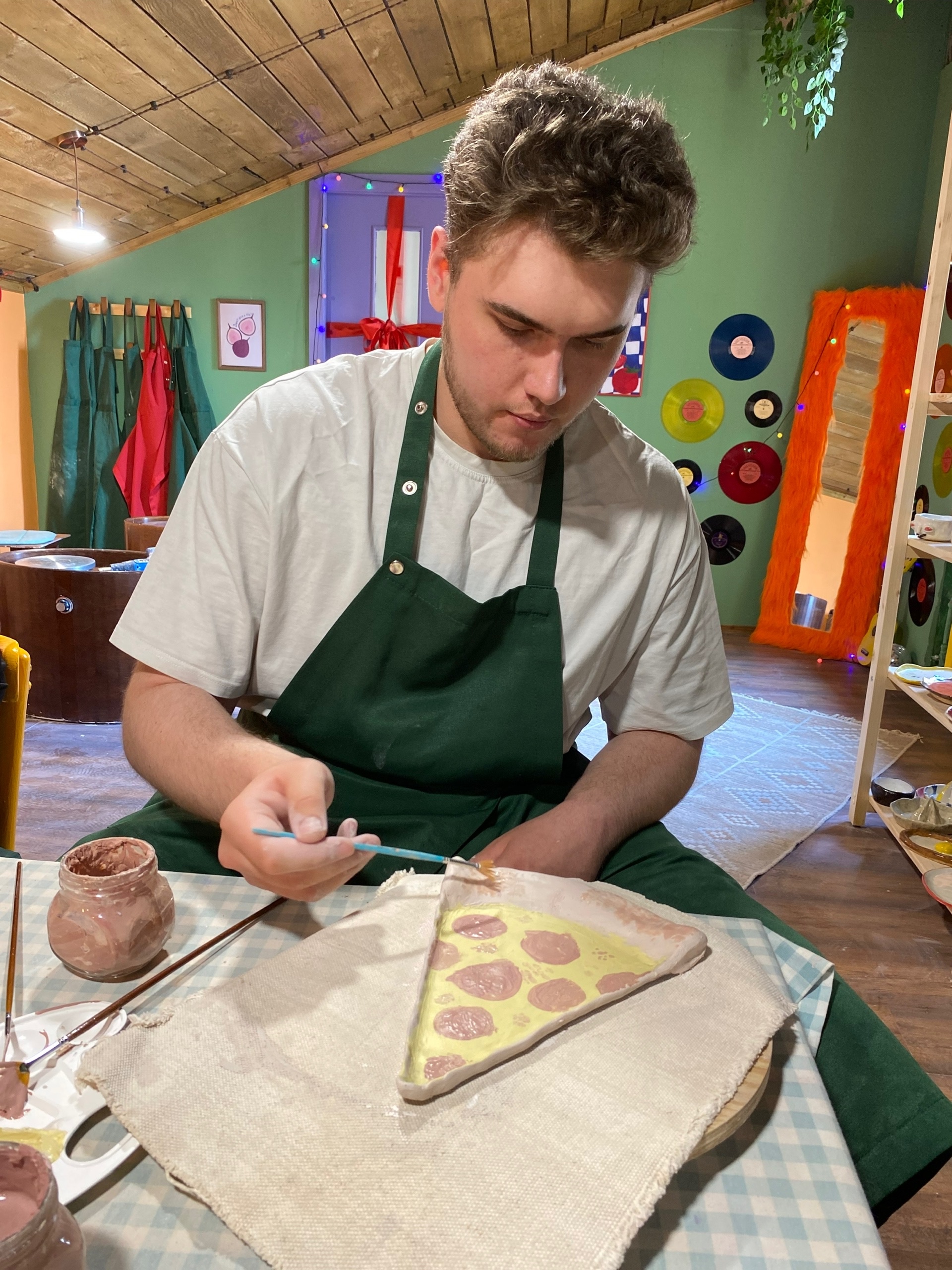 Гончарный мастер-класс для родителей с детьми "1+1"