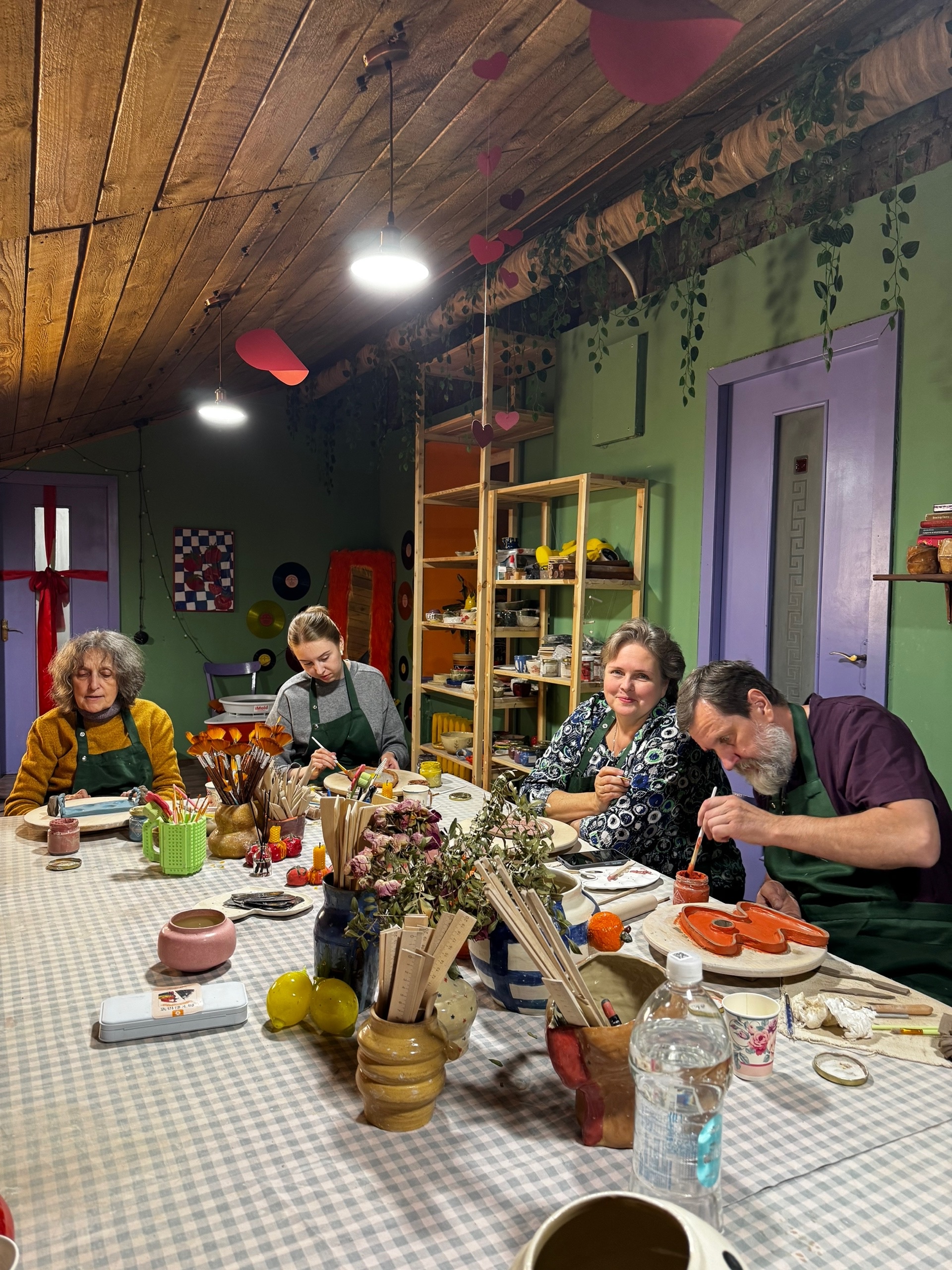 Семейный гончарный мастер-класс