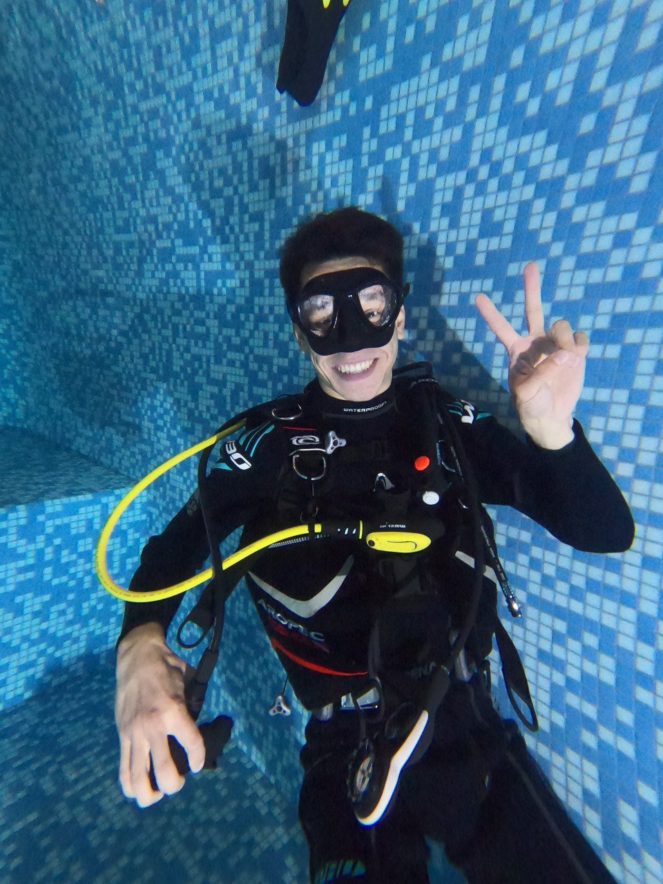 Дайвинг: свидание под водой