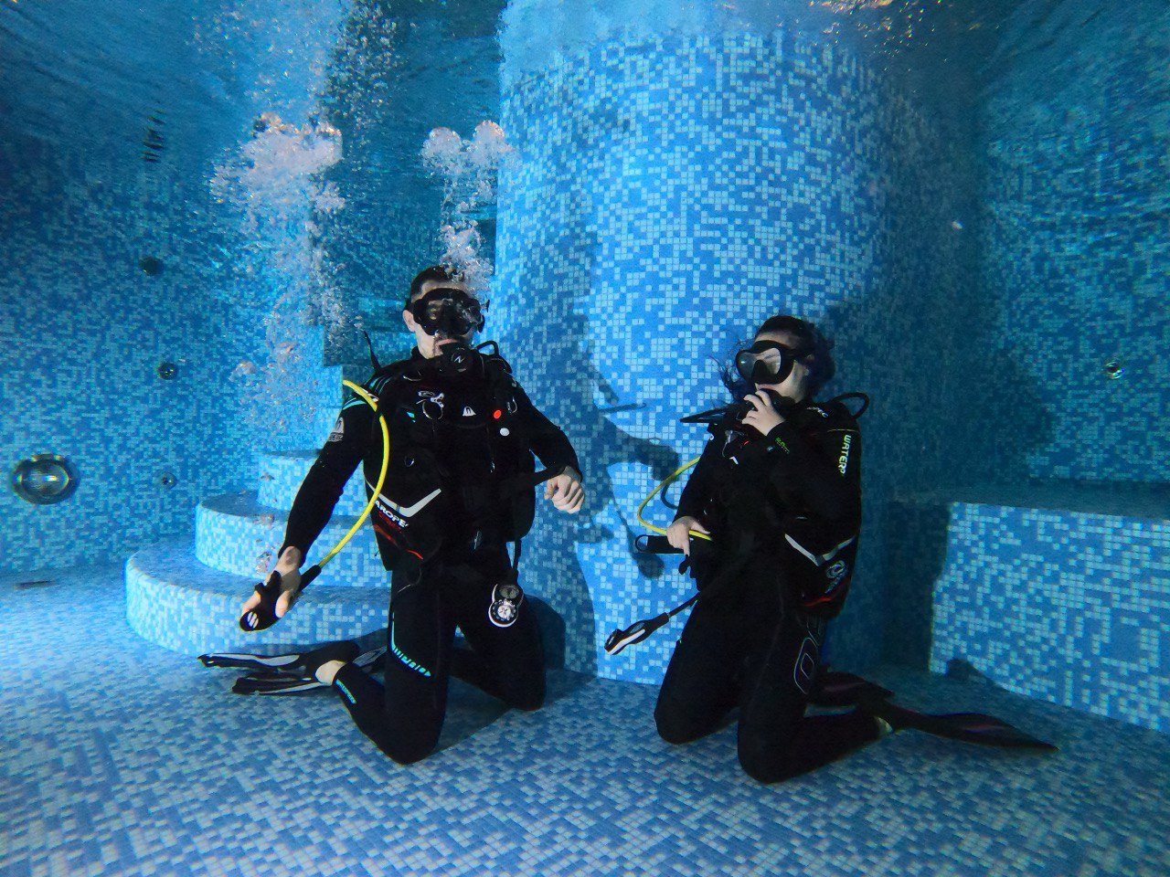 Дайвинг: свидание под водой