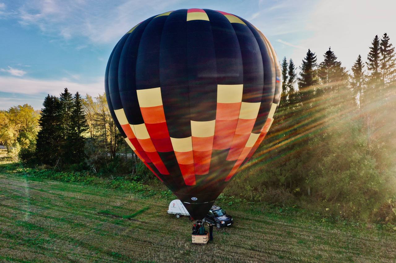 Полет на воздушном шаре для компании