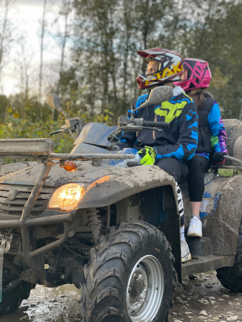 Драйвовое катание на квадроцикле