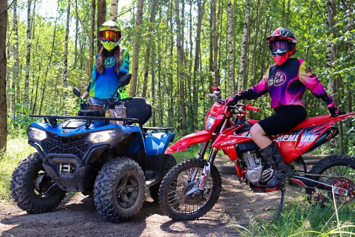 Драйвовое катание на квадроцикле