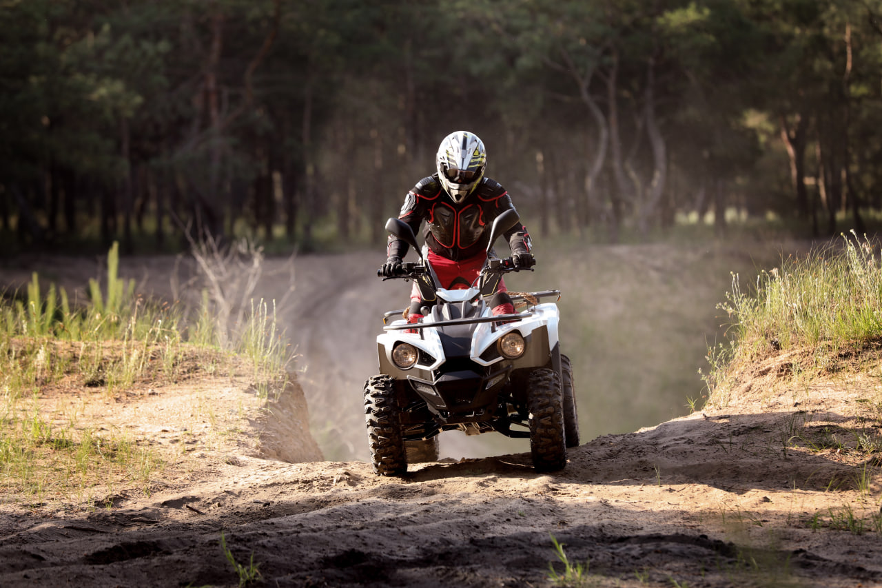 Драйвовое катание на квадроцикле