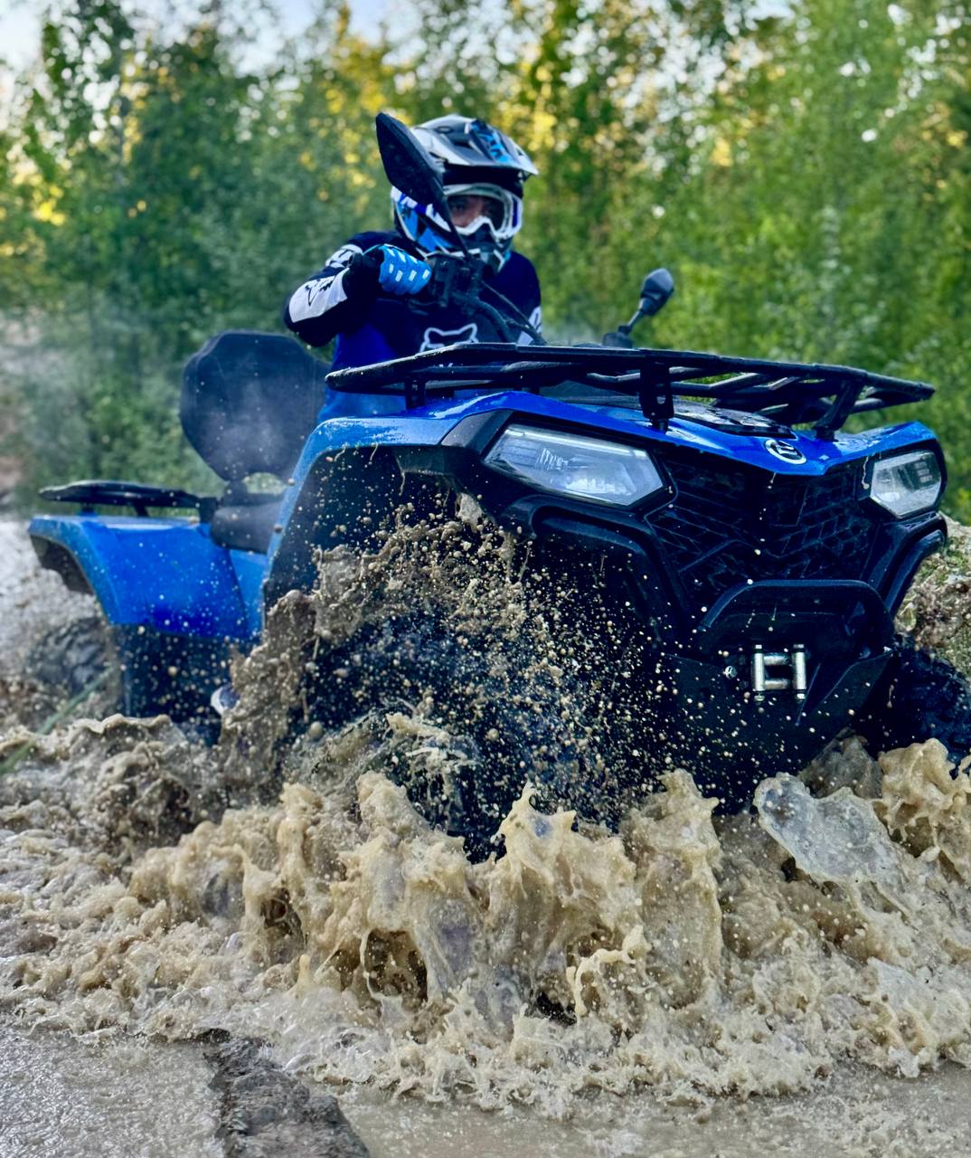 Драйвовое катание на квадроцикле