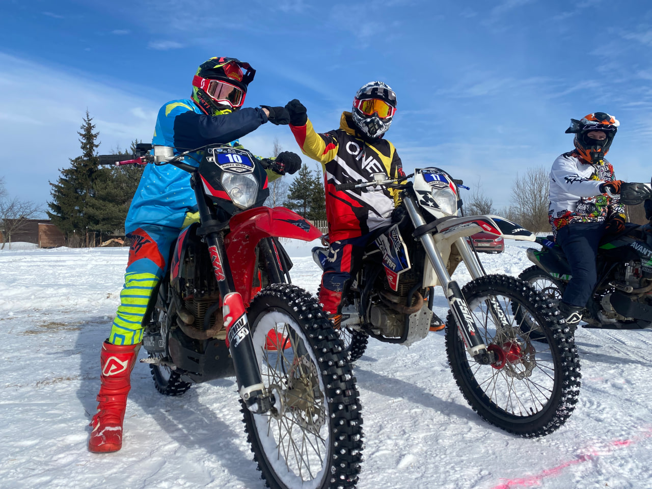 Драйвовое катание на эндуро