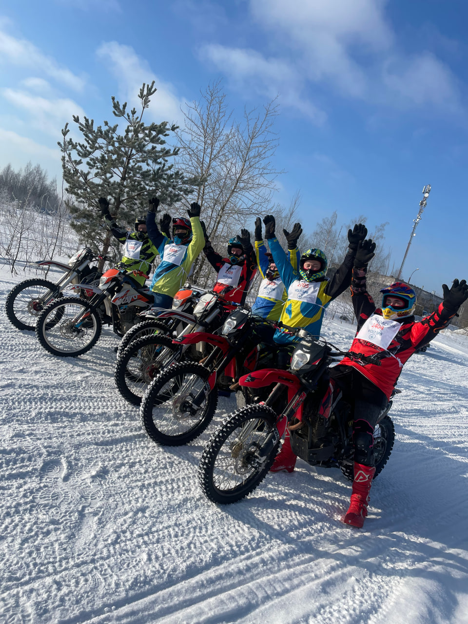 Драйвовое катание на эндуро