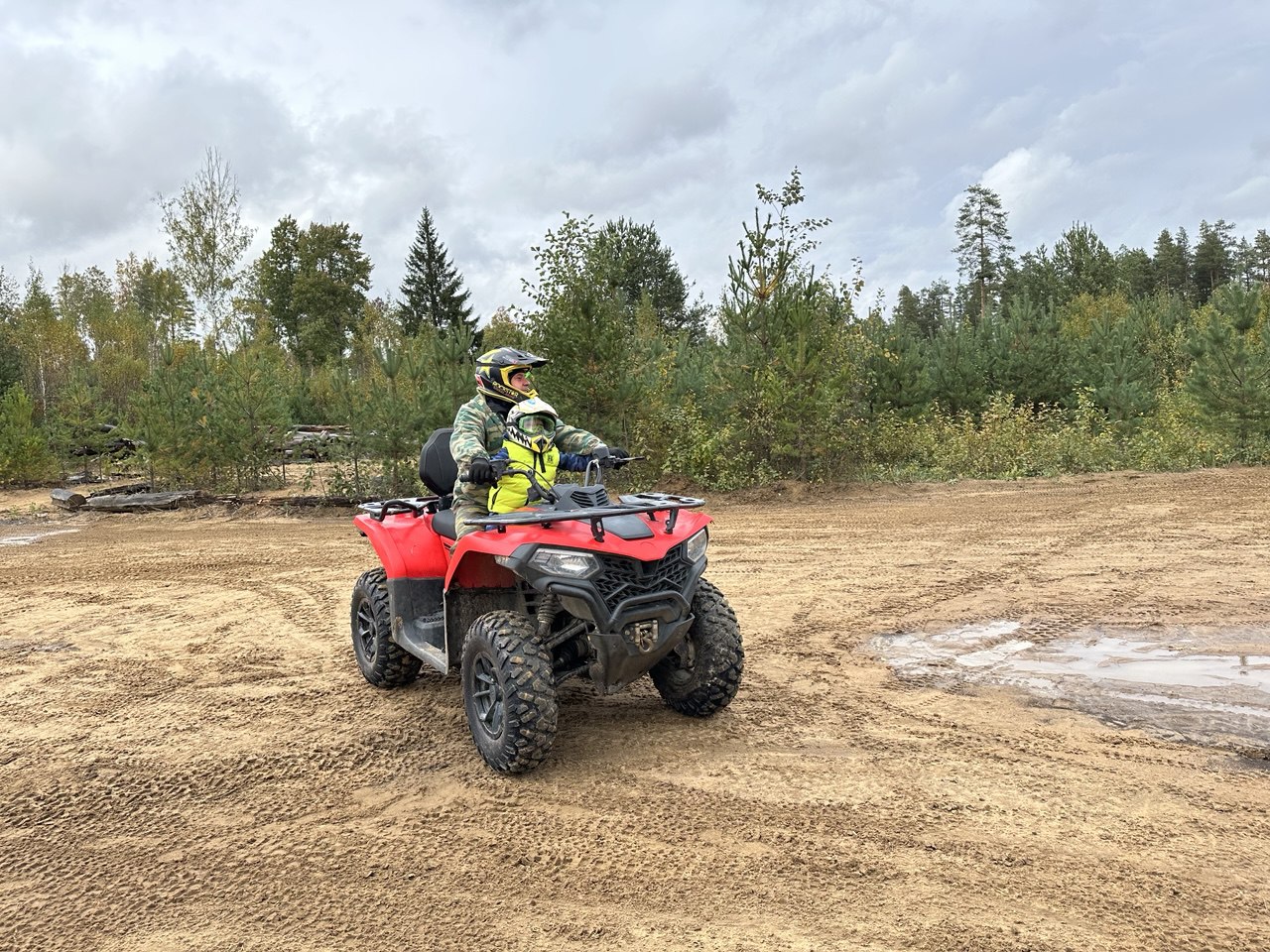 Прогулка на квадроциклах