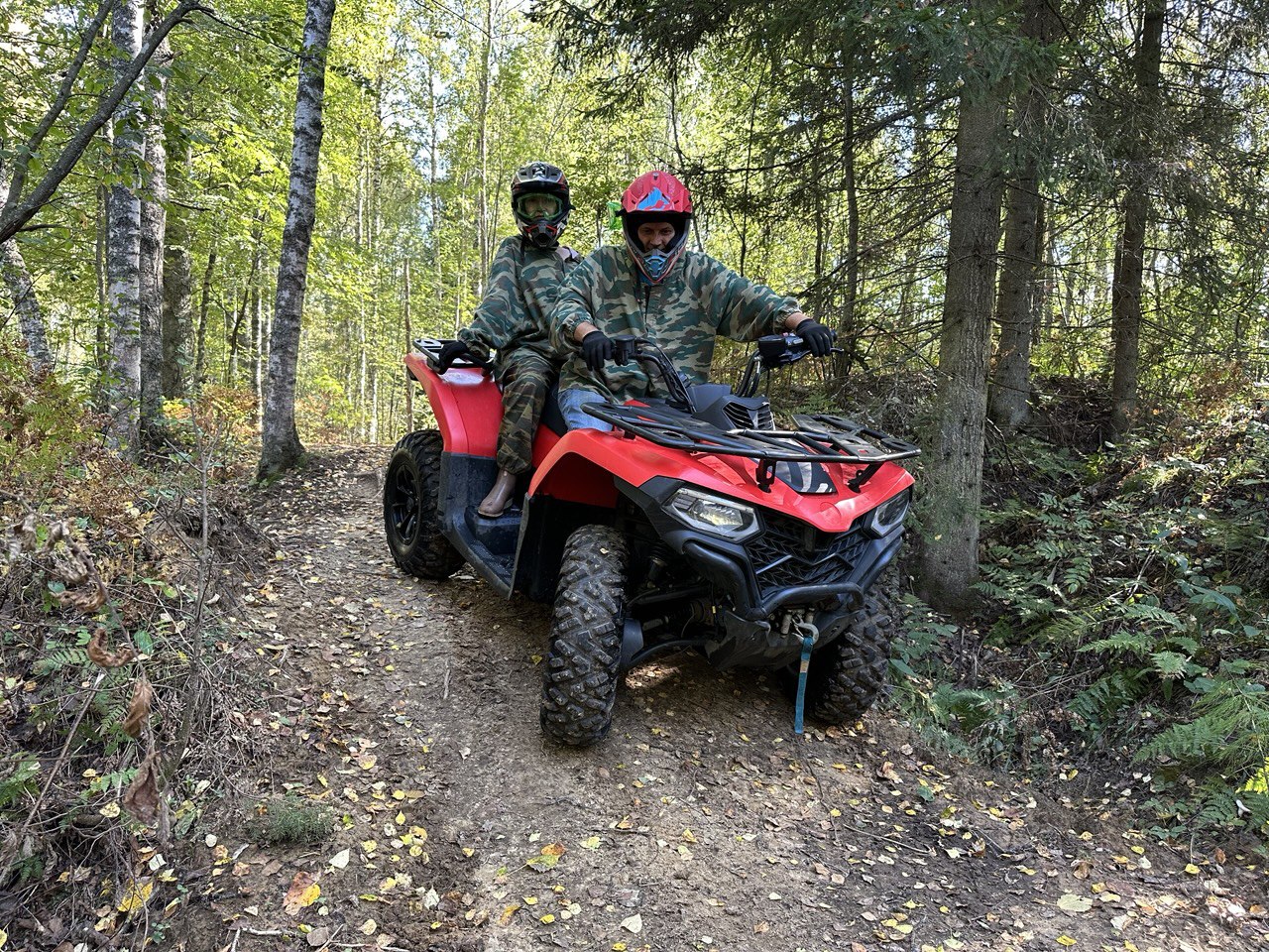 Прогулка на квадроциклах