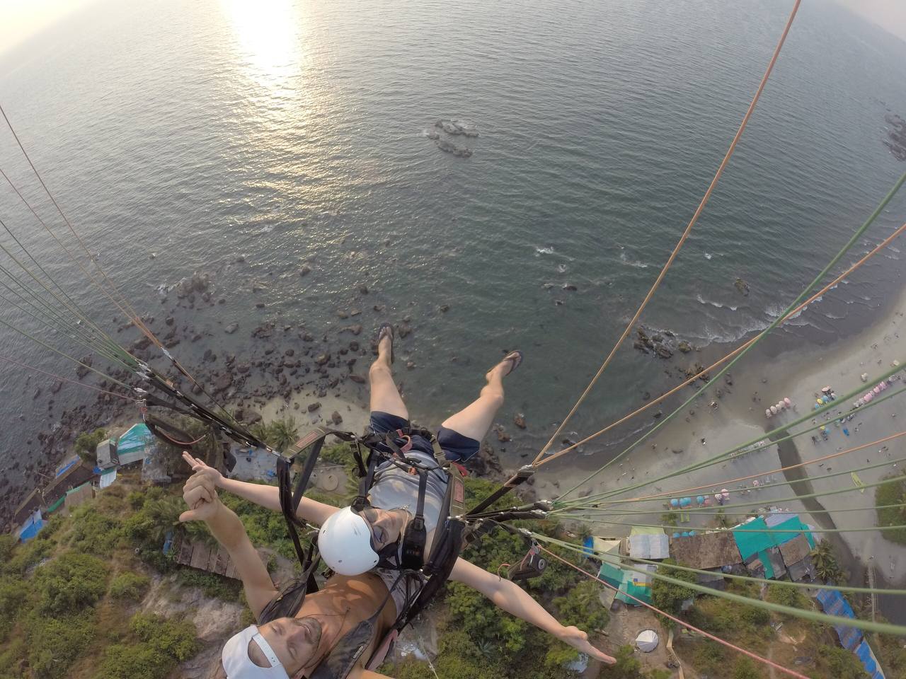 Полет на параплане