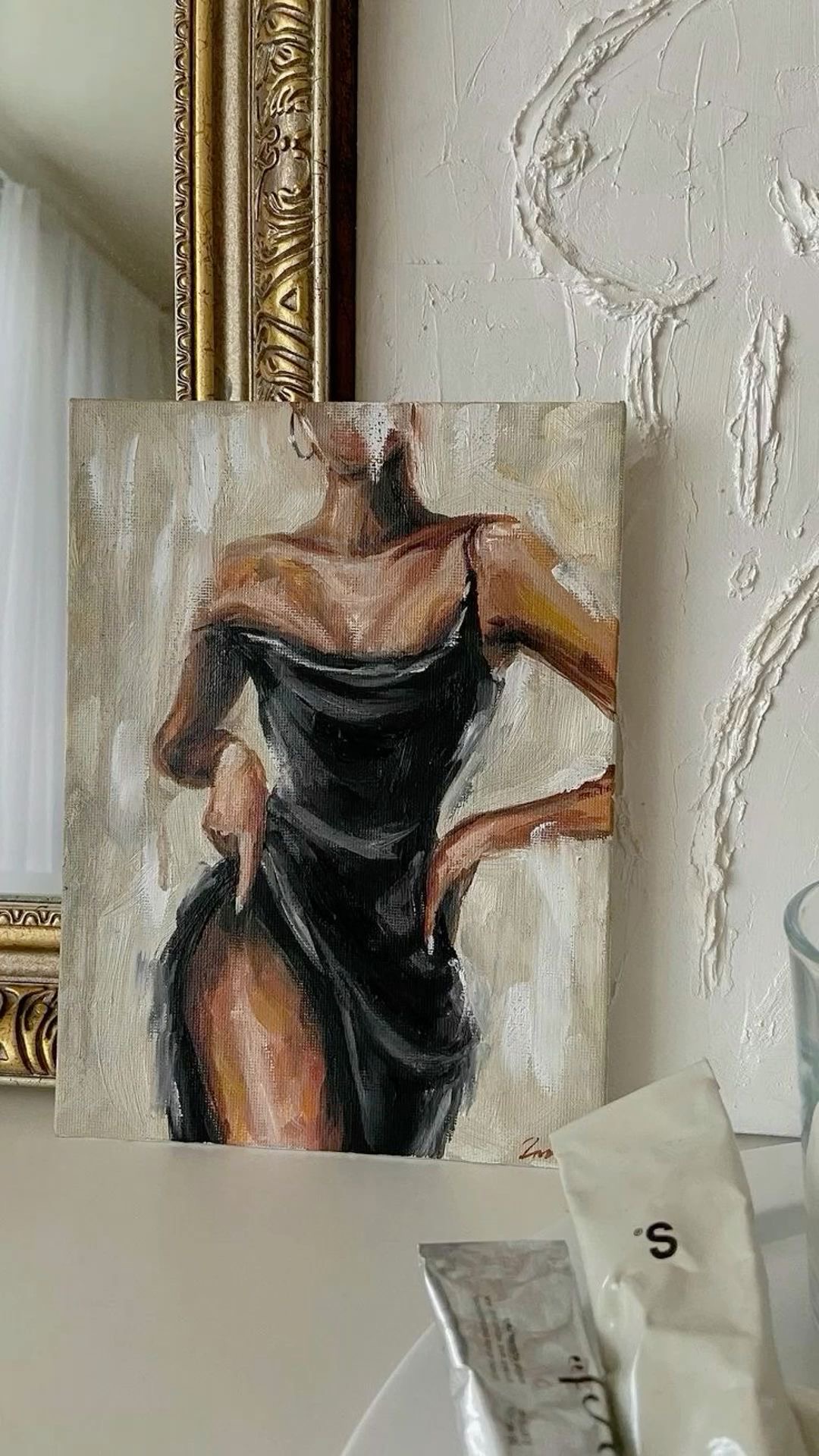 Живопись акриловыми красками на холсте