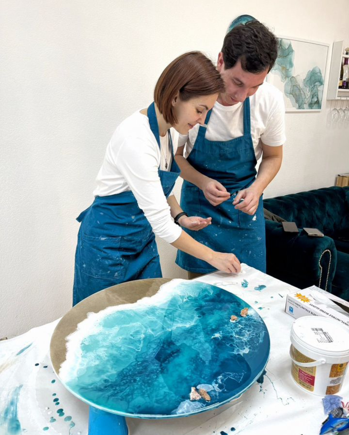 Арт-свидание: эпоксидная смола