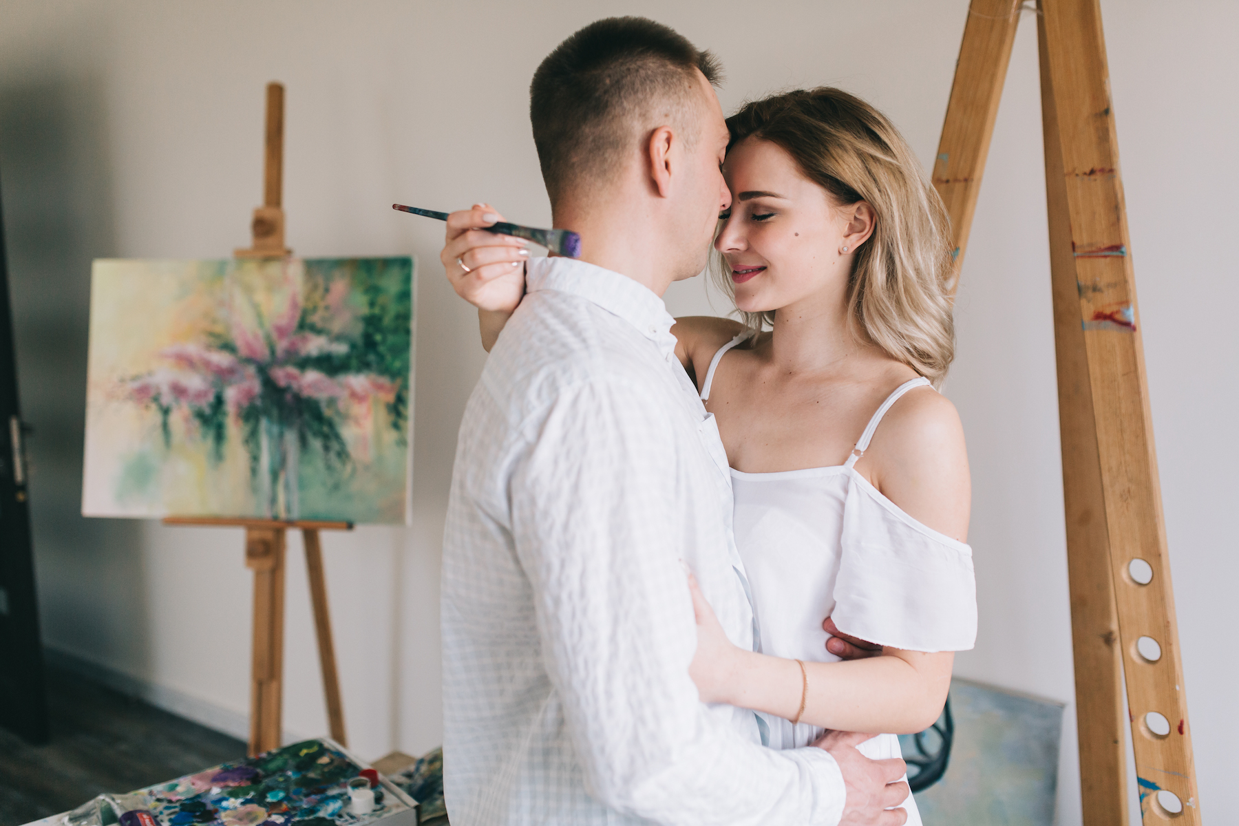 Арт-свидание: живопись акриловыми красками