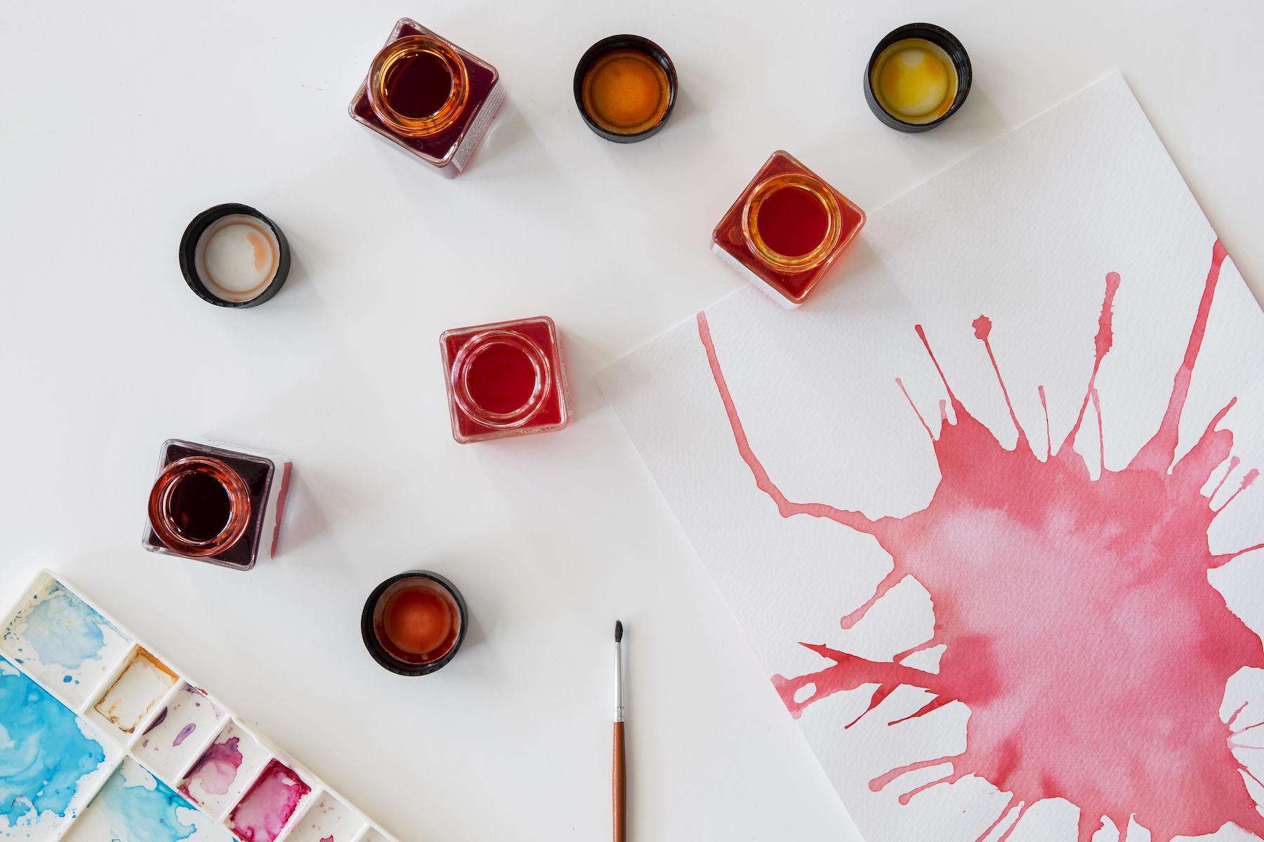 Арт-свидание: живопись спиртовыми чернилами