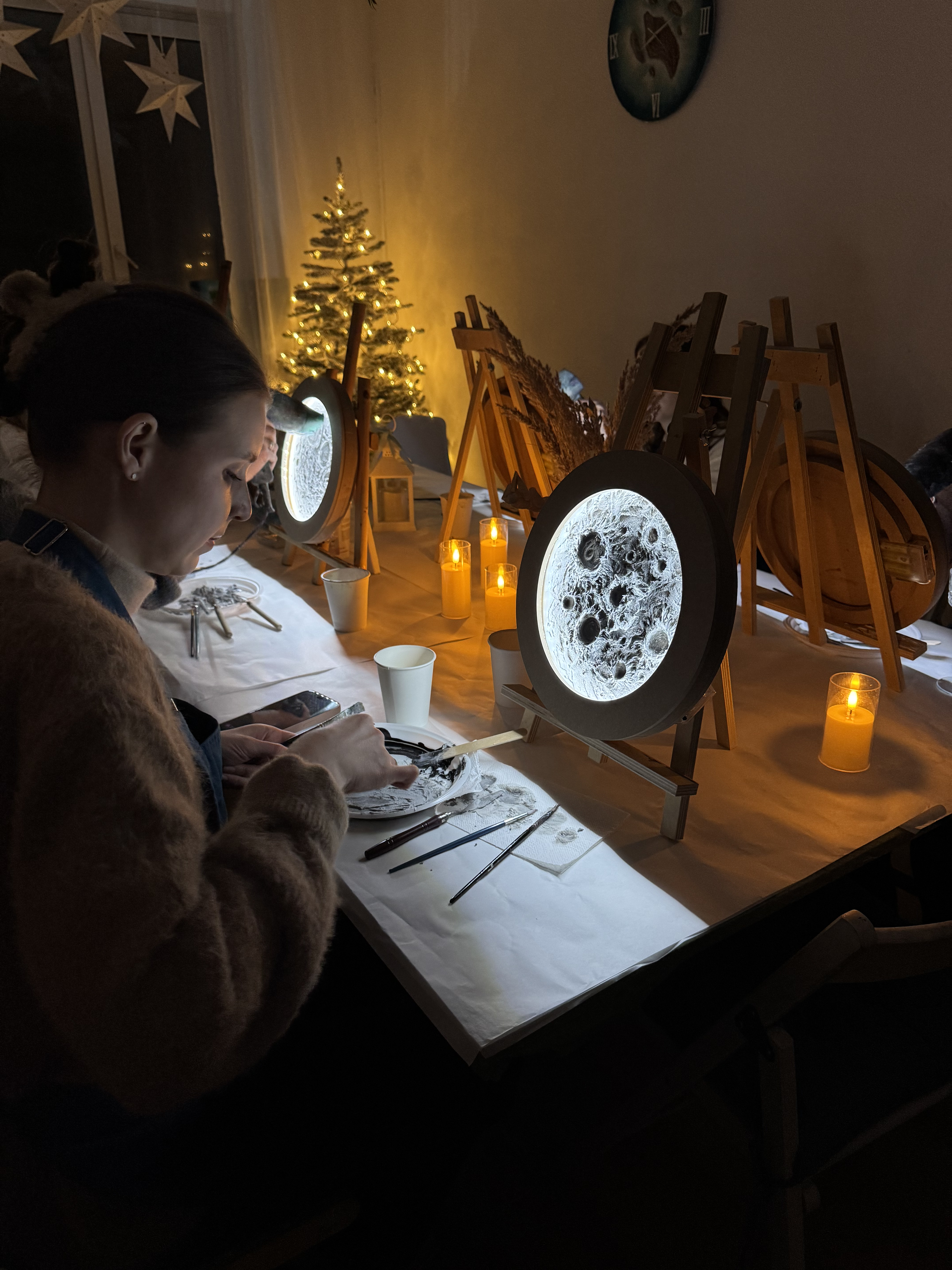 Мастер-класс "Свет Луны"