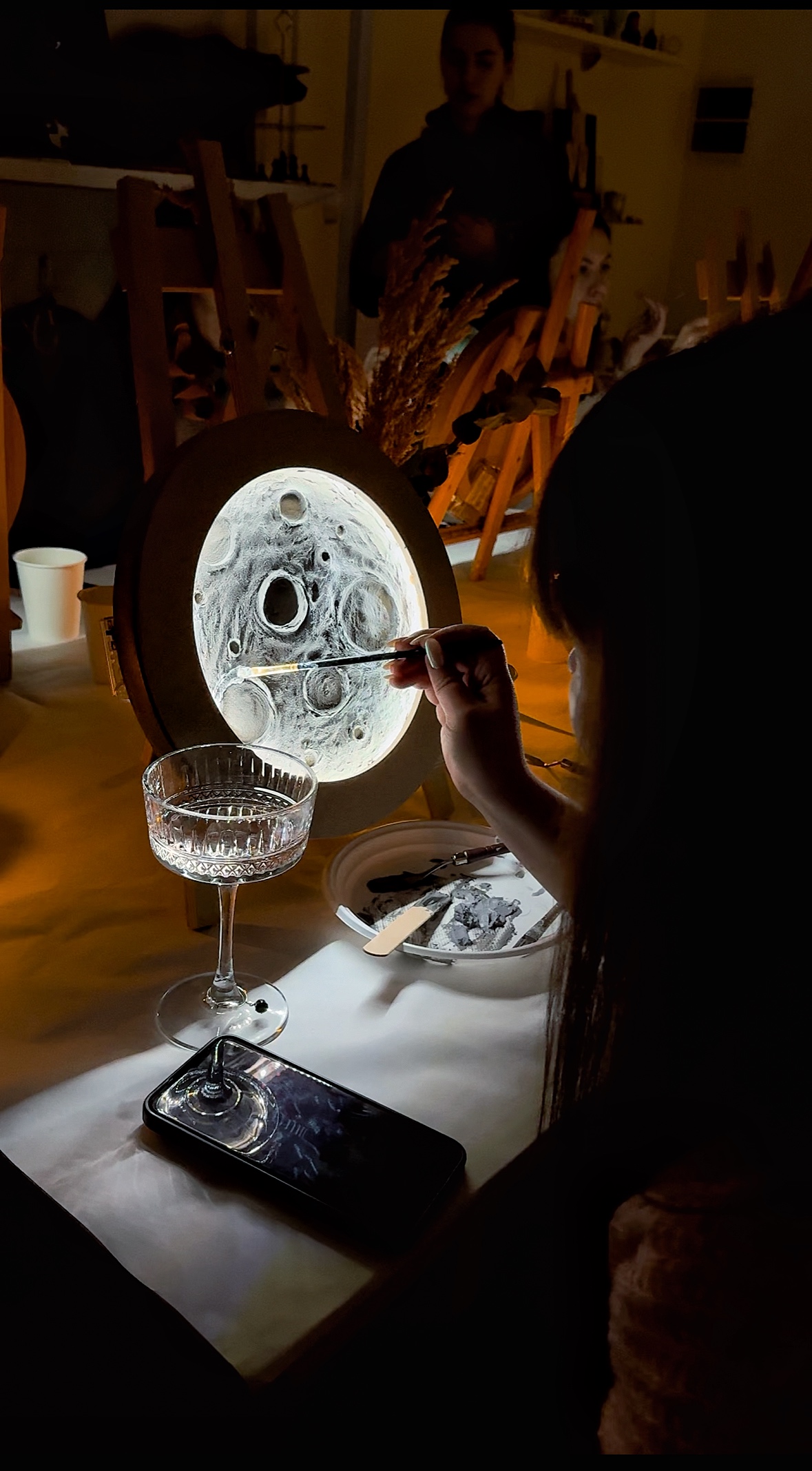 Мастер-класс "Свет Луны"