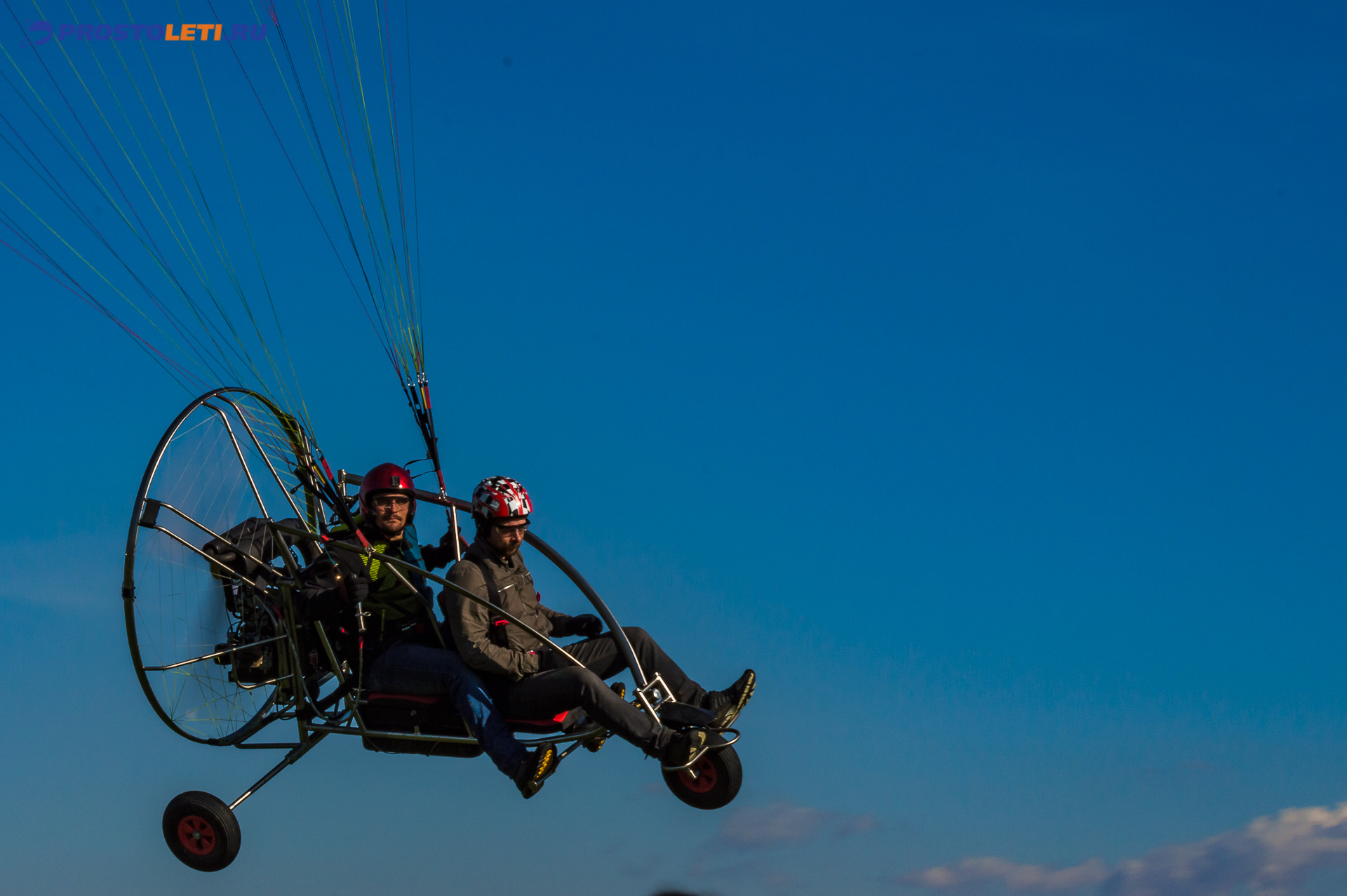 Воздушная экскурсия: полет на паратрайке