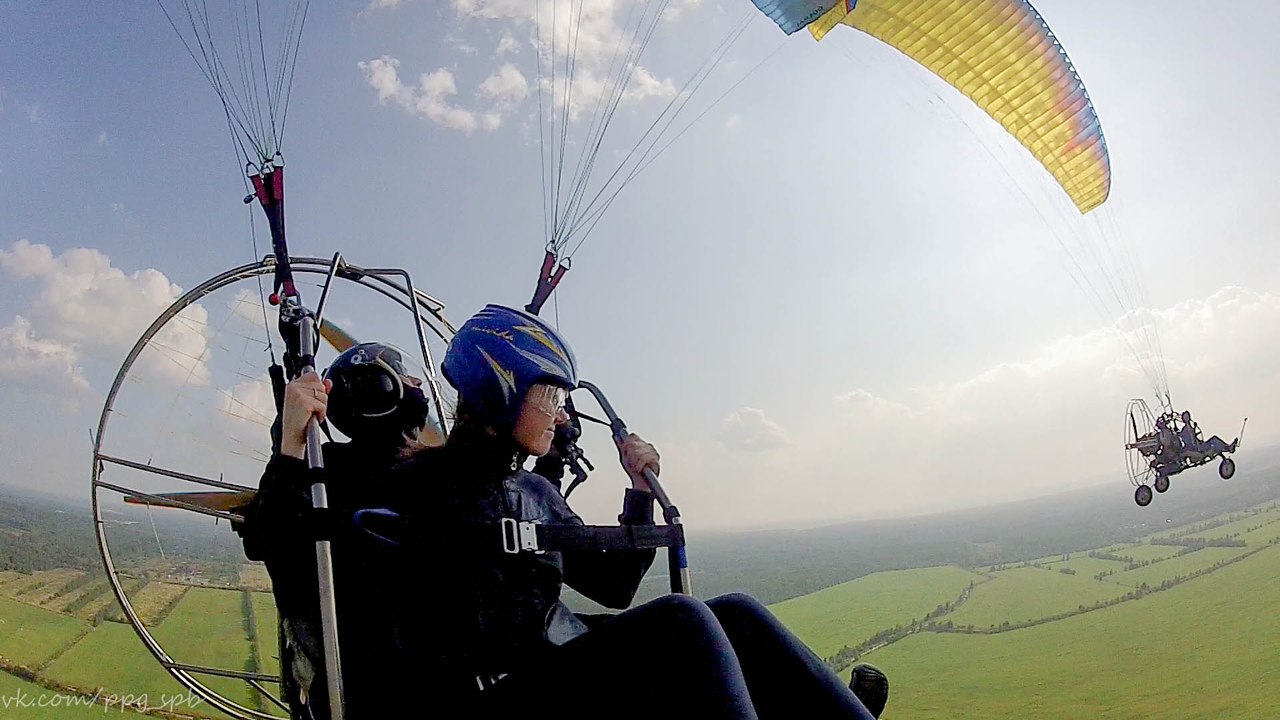 Воздушная экскурсия: полет на паратрайке