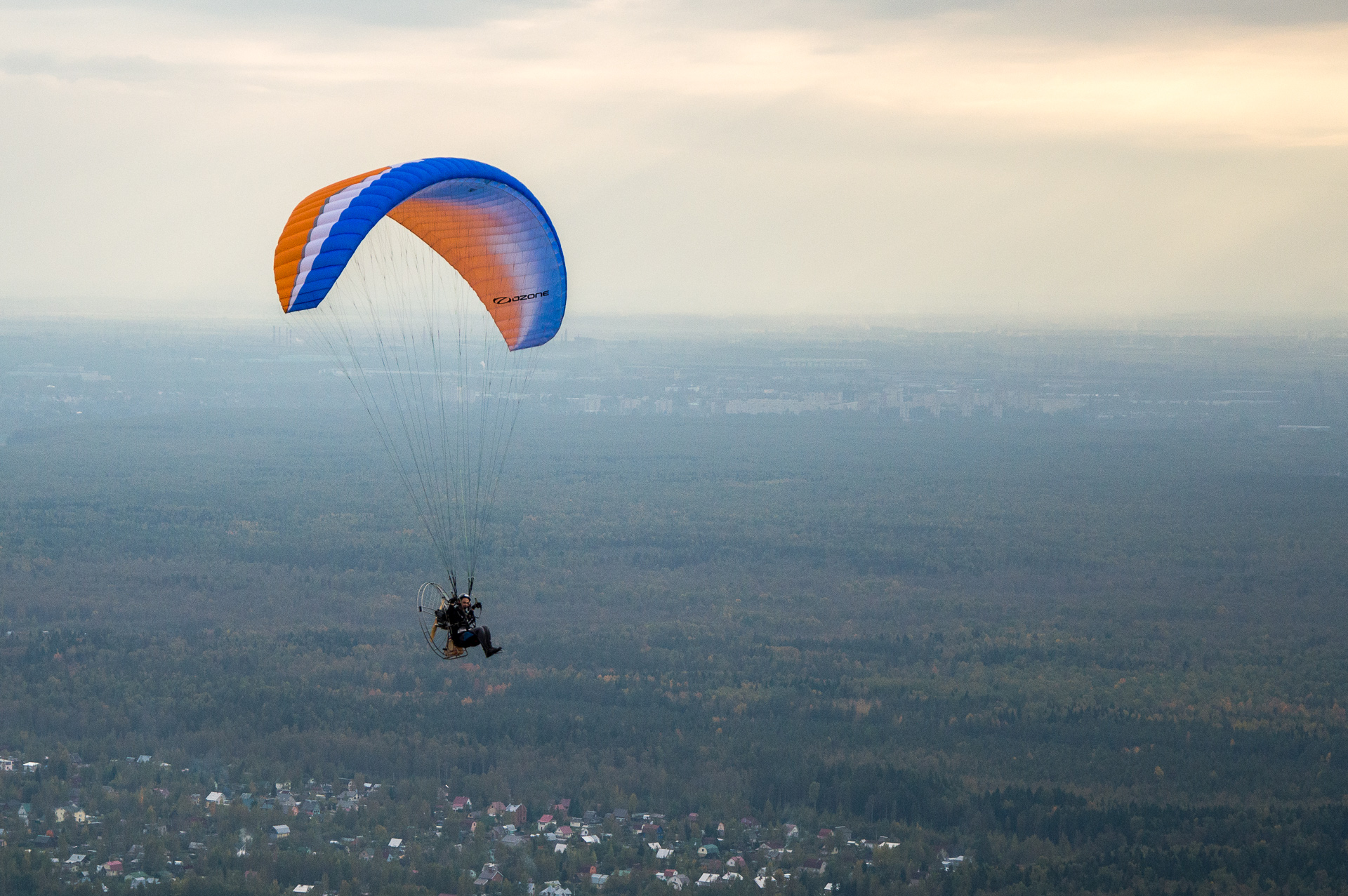 Воздушная экскурсия: полет на паратрайке