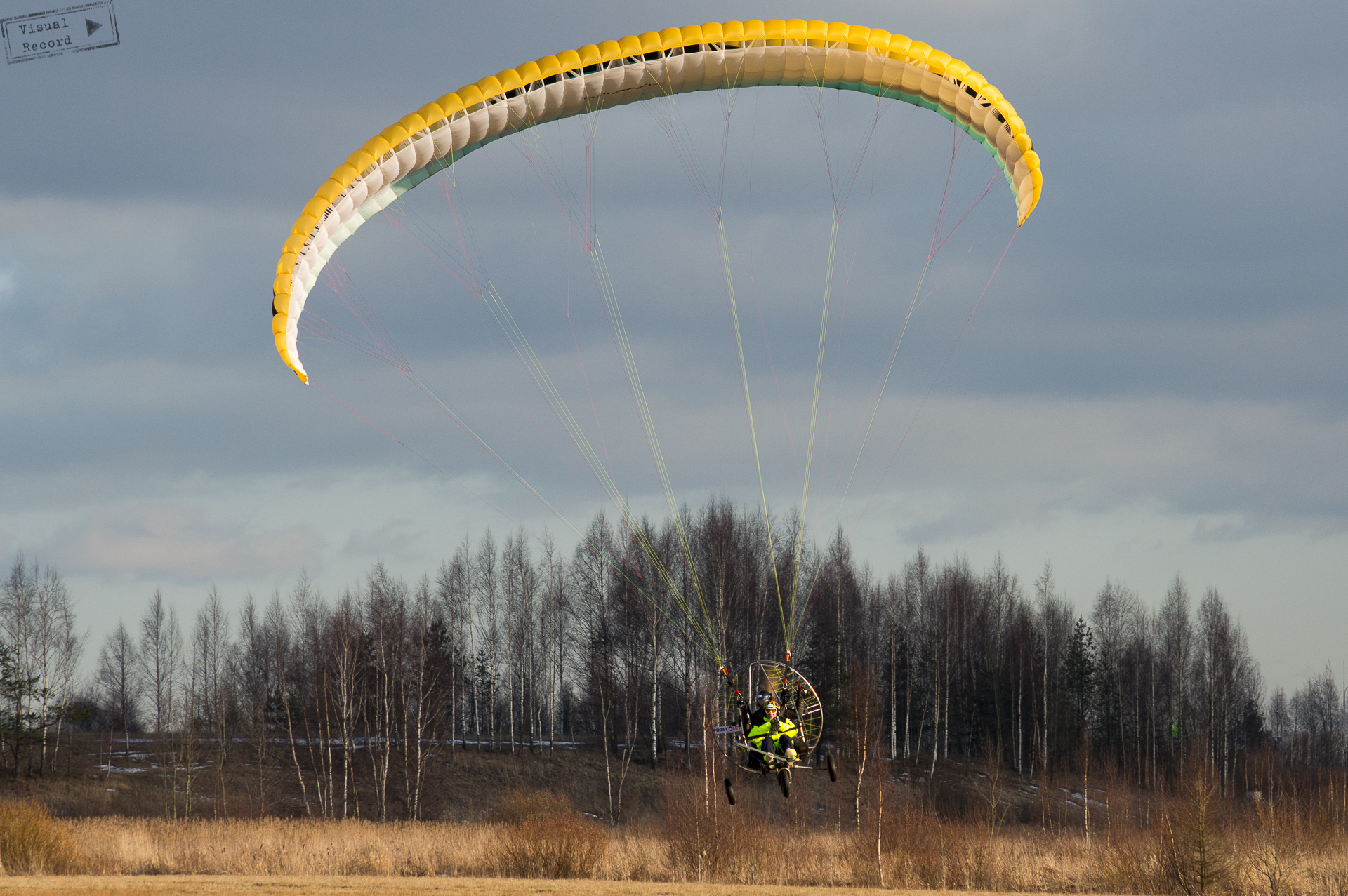 Полет на паратрайке для двоих