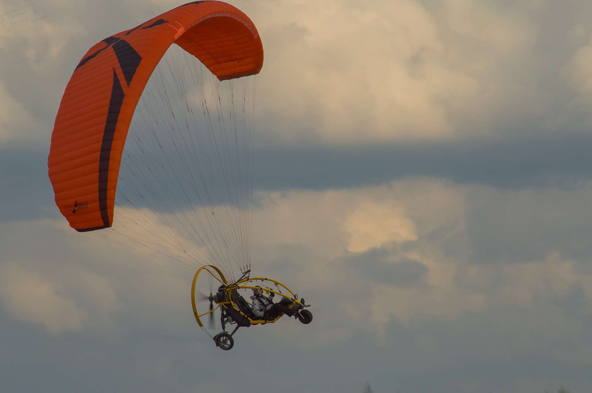 Полет на паратрайке для двоих