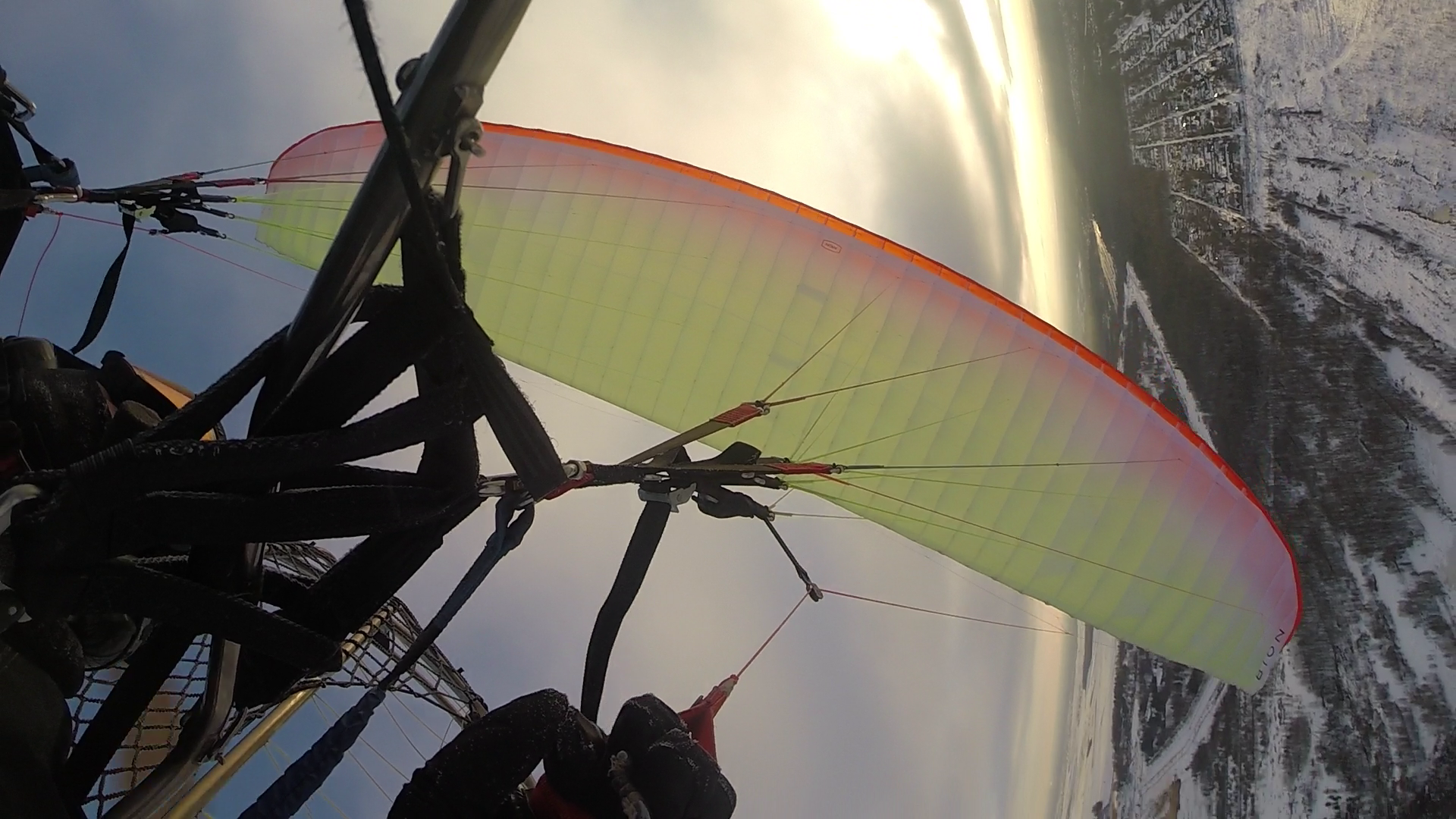 Полет на паратрайке для двоих