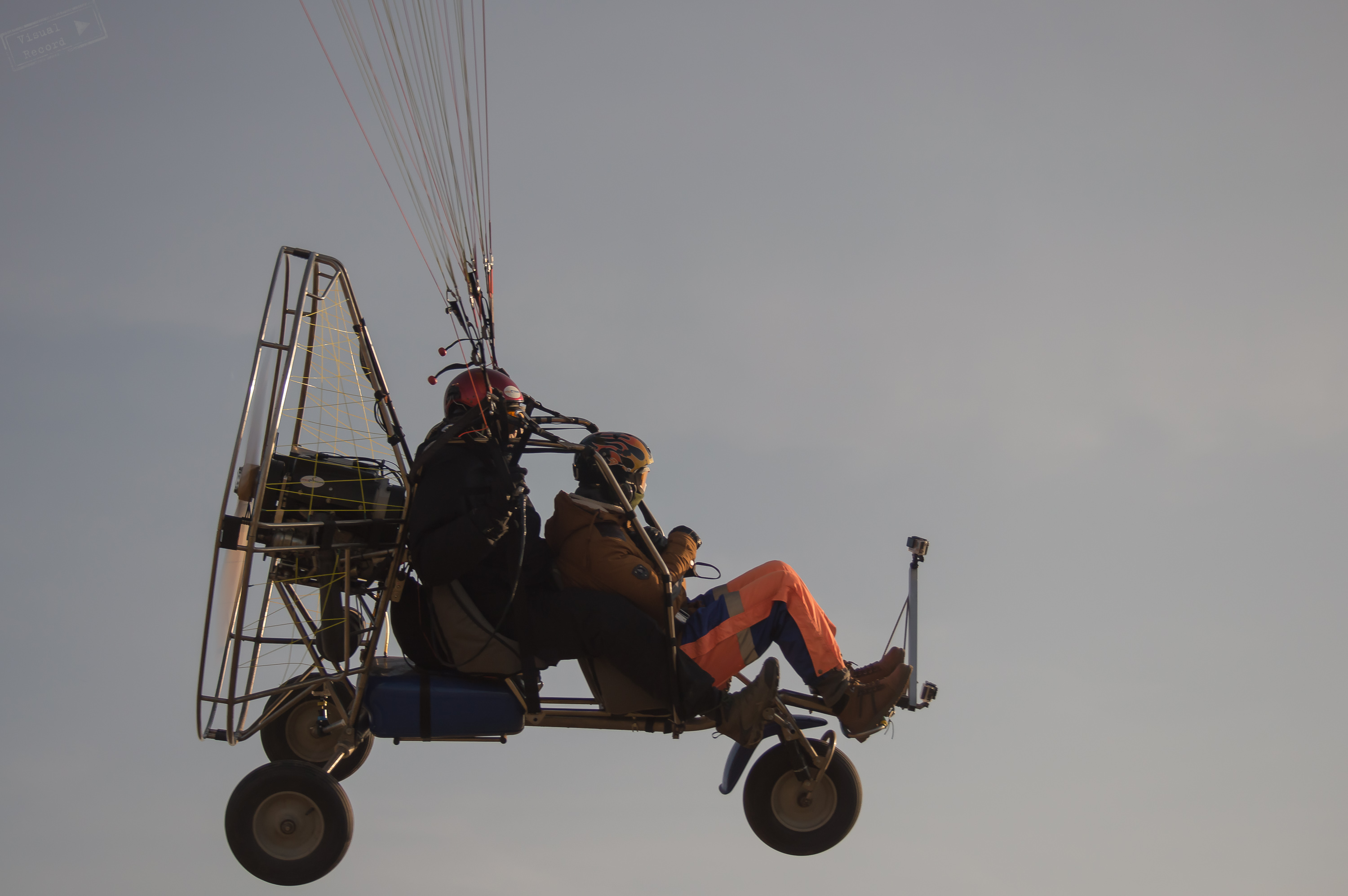 Полет на паратрайке для двоих