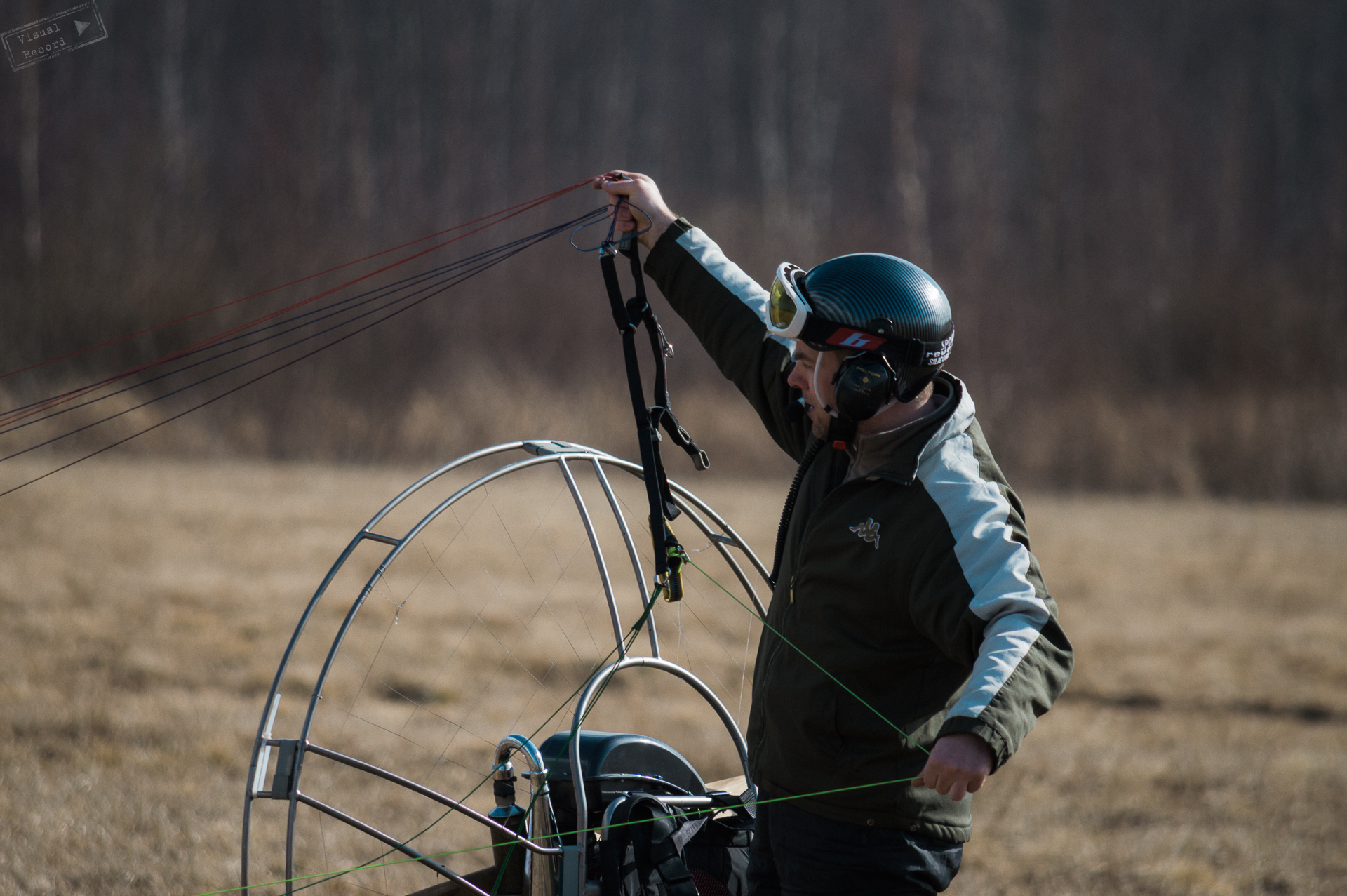 Полет на паратрайке для двоих