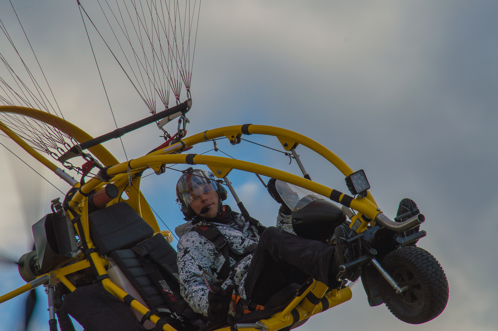 Полет на паратрайке для двоих