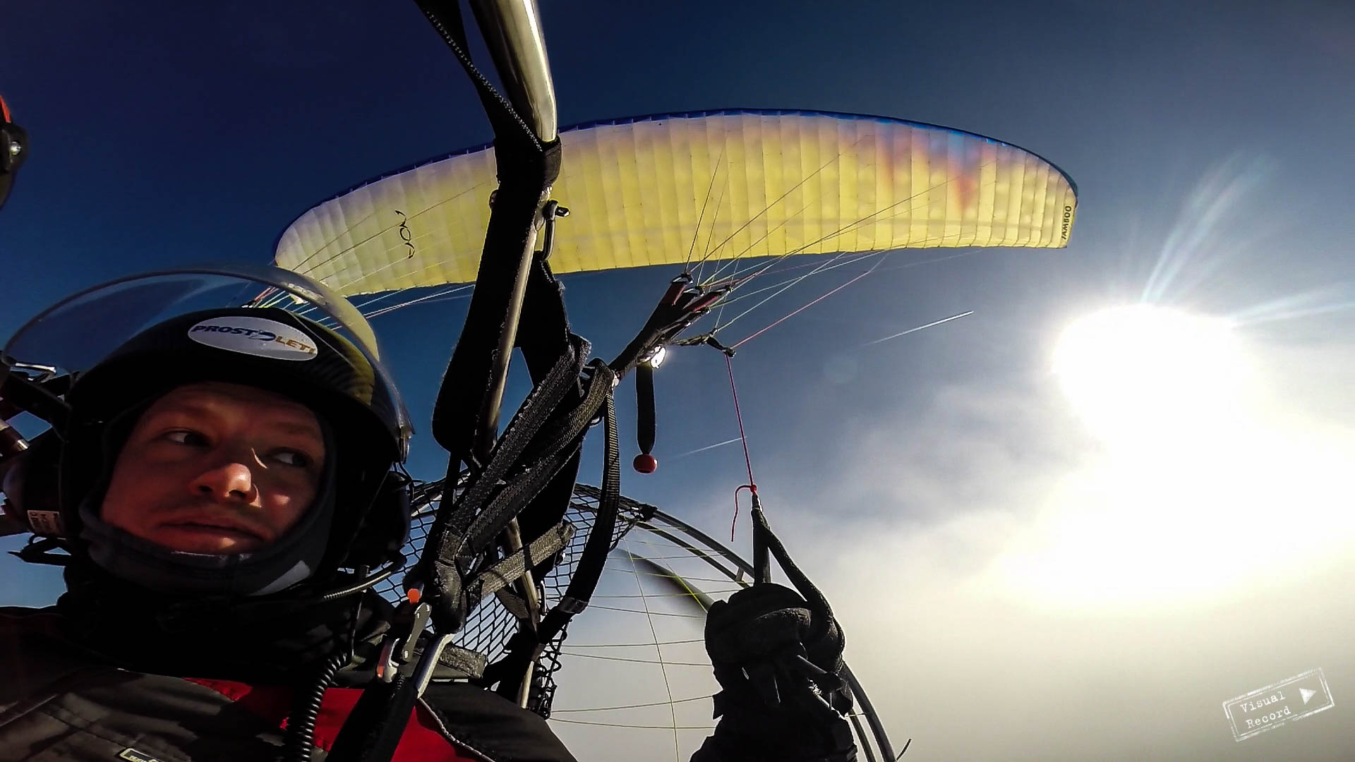 Полет на паратрайке для двоих