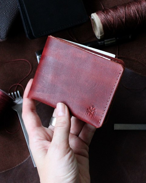 Мастер-класс по изготовлению кошелька из кожи