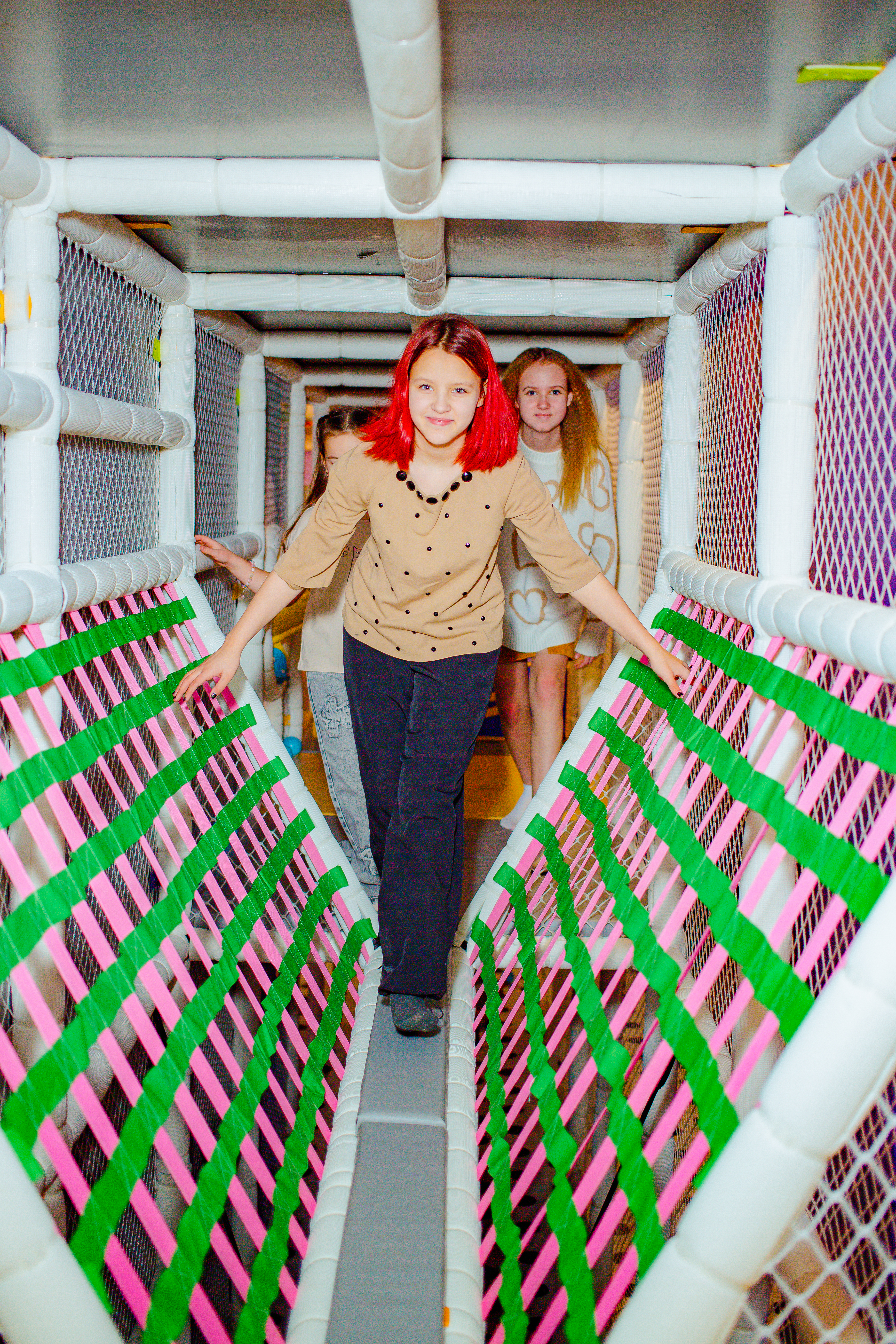 Посещение игровой зоны для детей