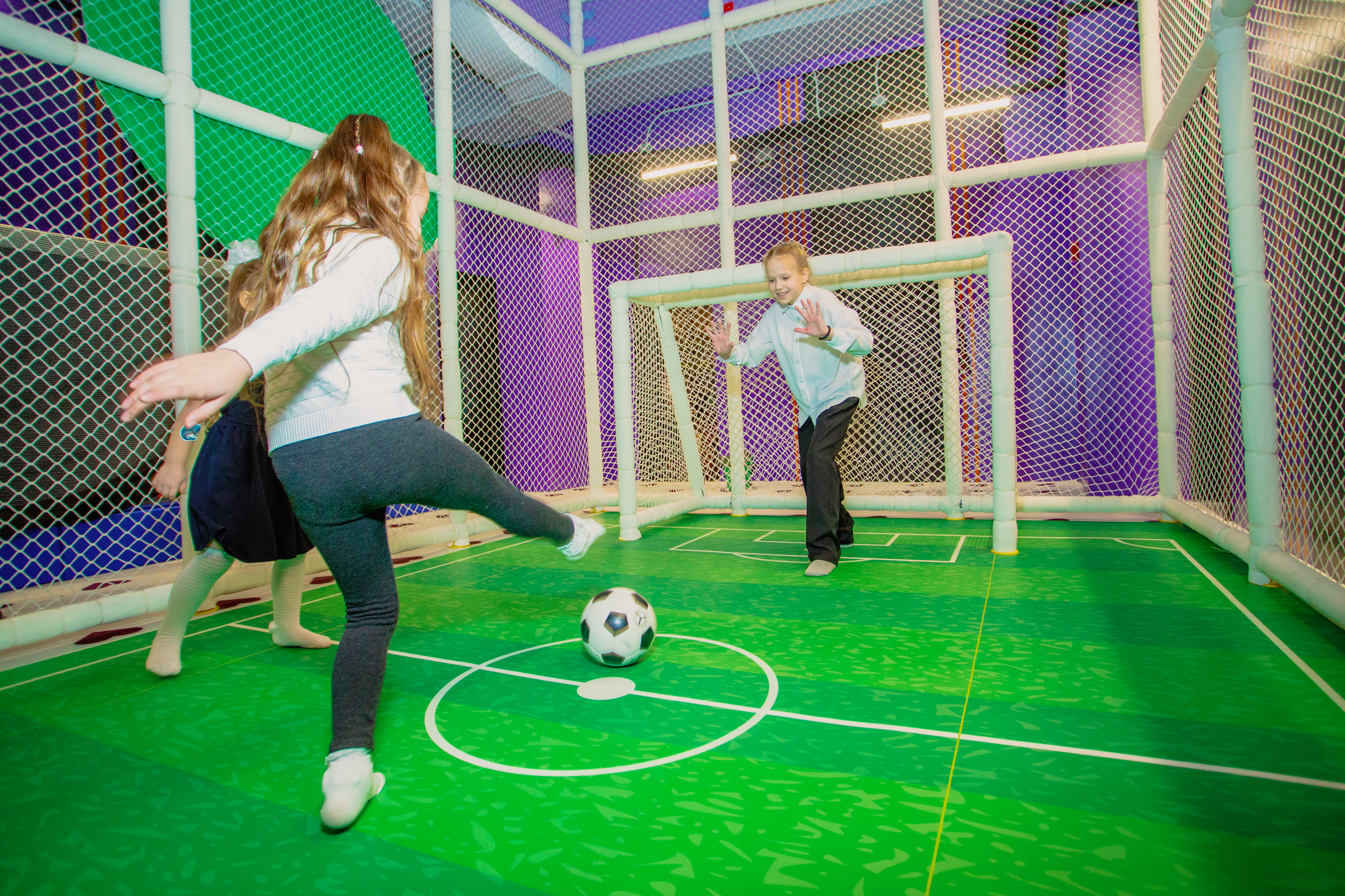 Посещение игровой зоны для детей