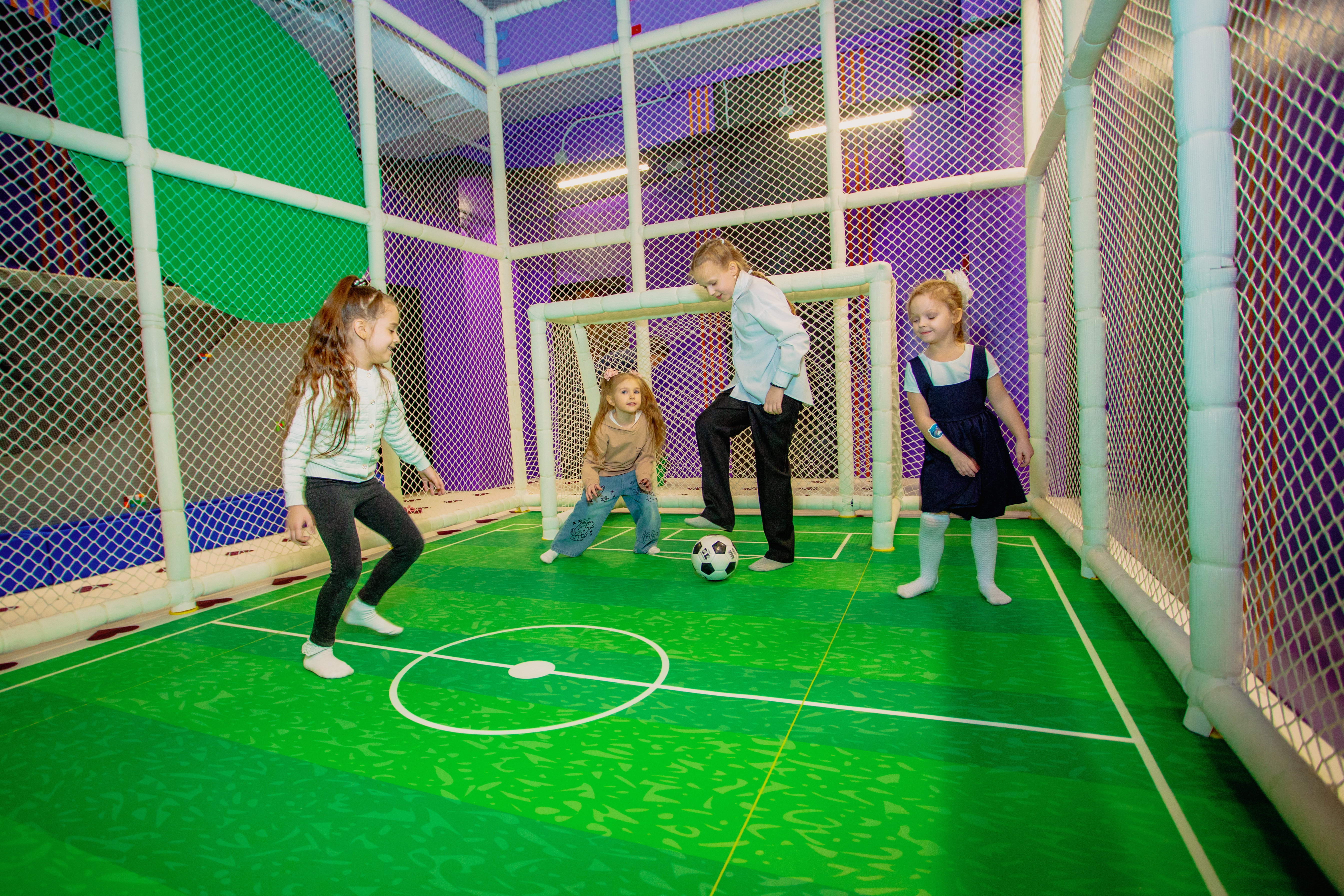 Посещение игровой зоны для детей