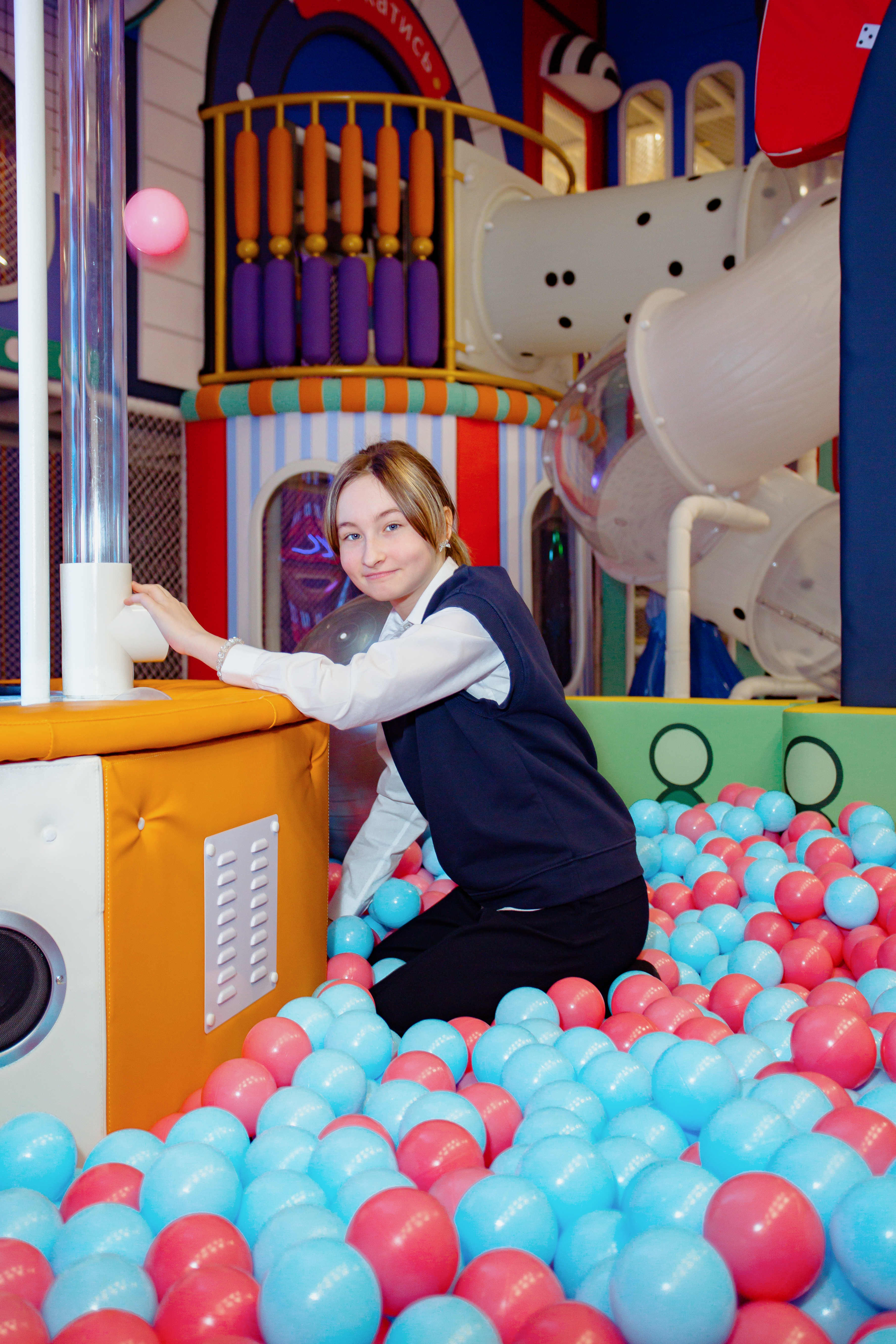 Посещение игровой зоны для детей