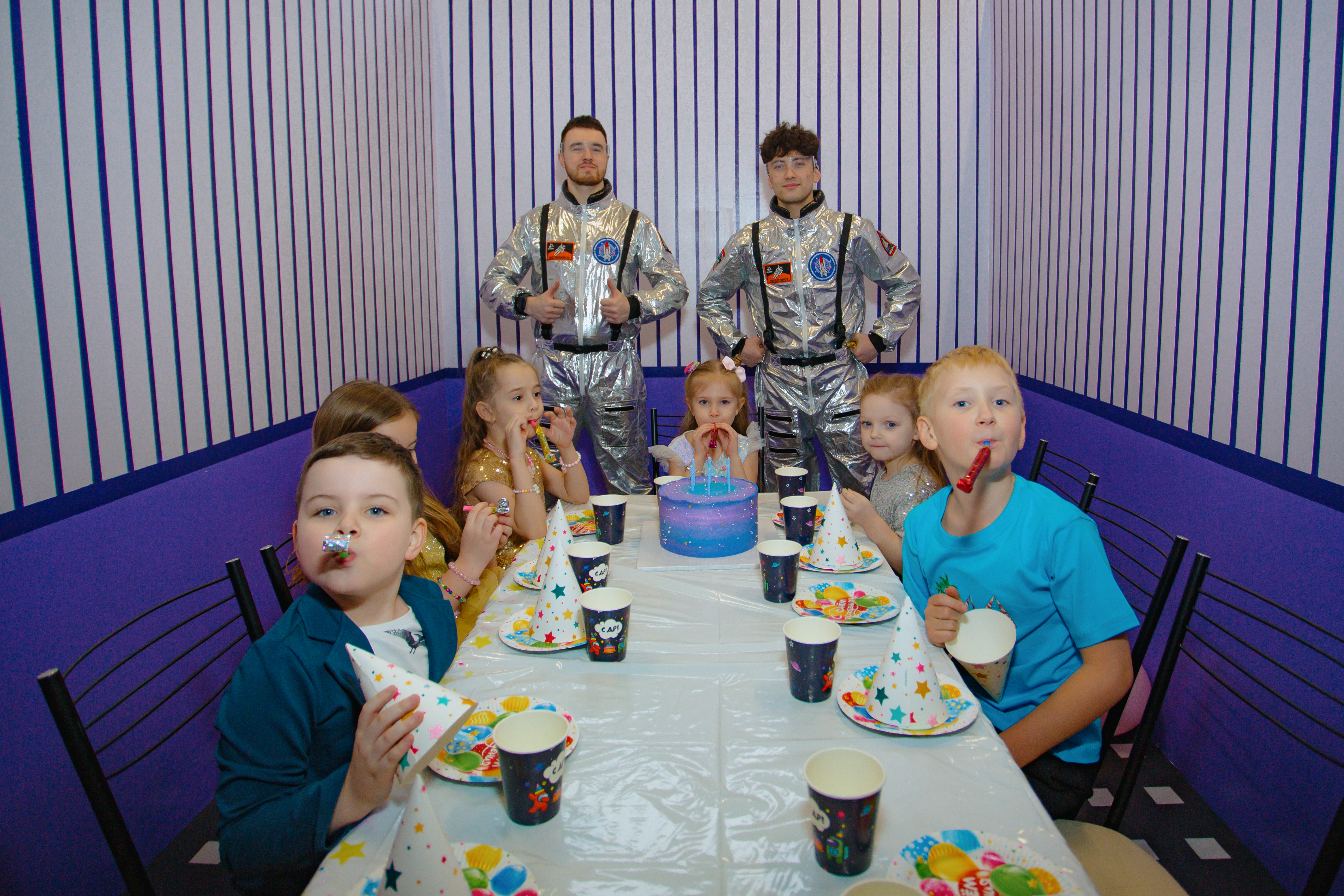 Посещение игровой зоны для детей