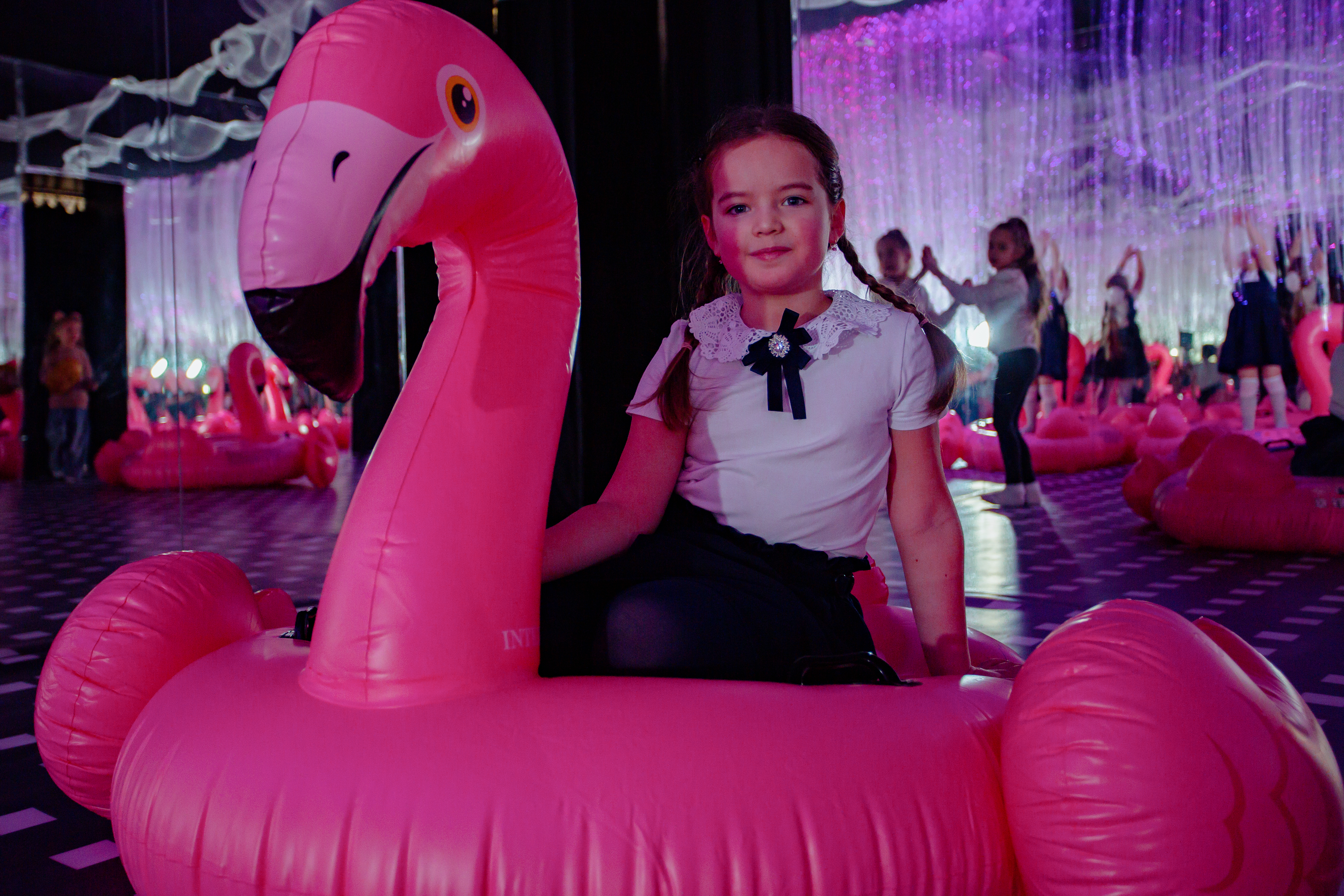 Посещение игровой зоны для детей