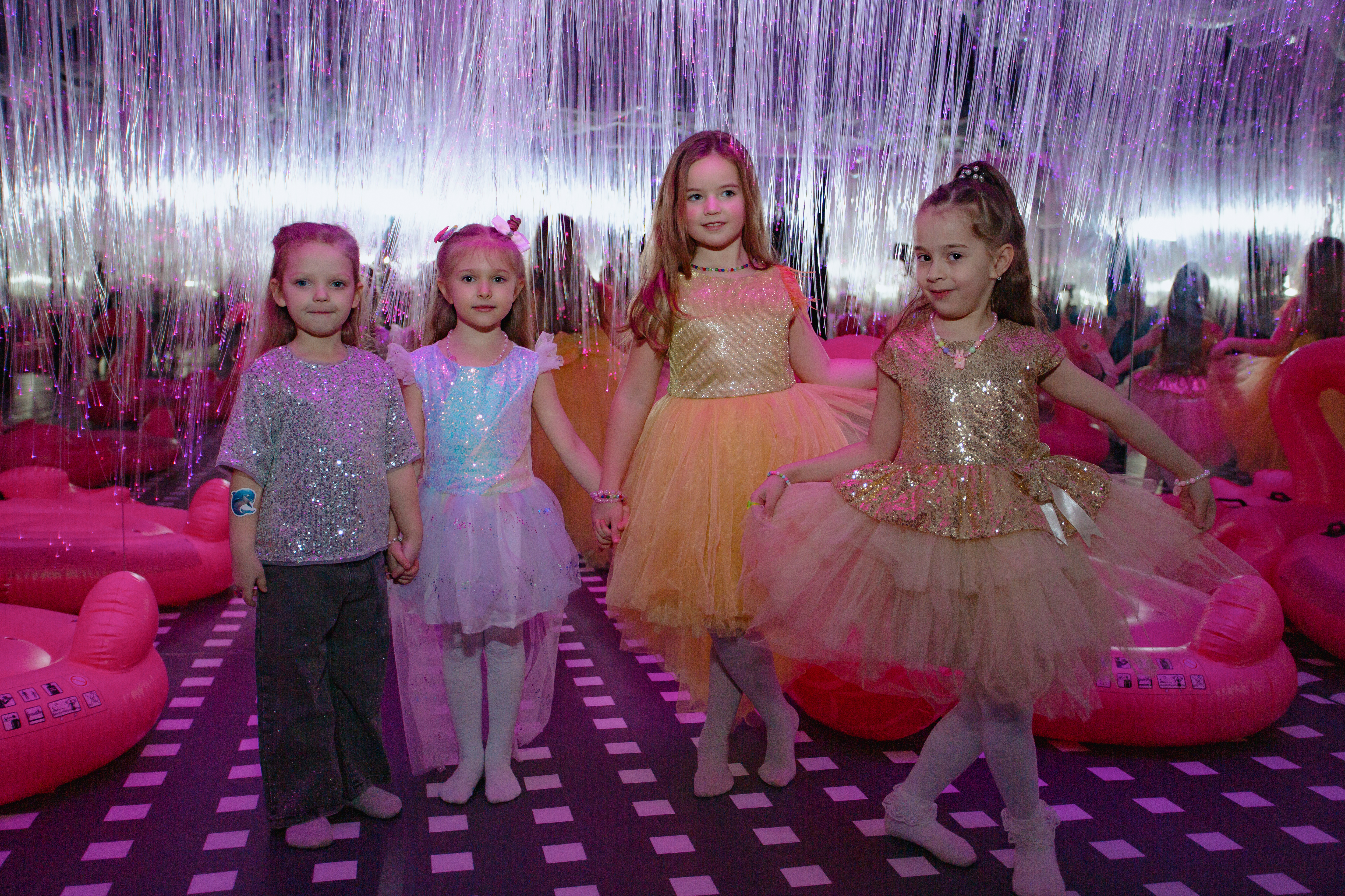 Посещение игровой зоны для детей