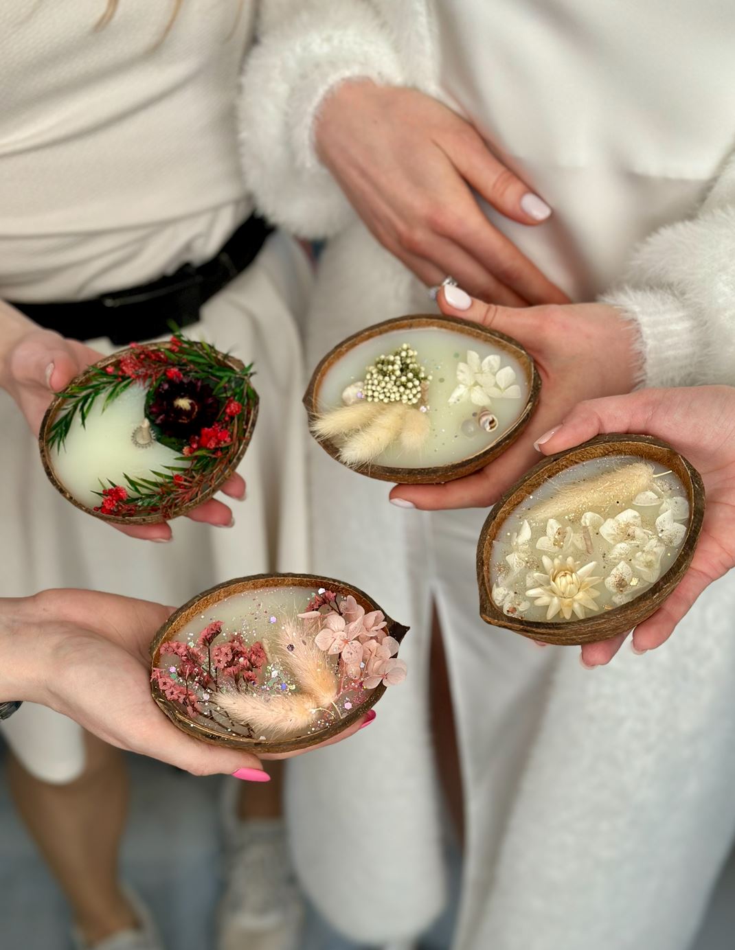 Мастер-класс для двоих: создание свечи в кокосе