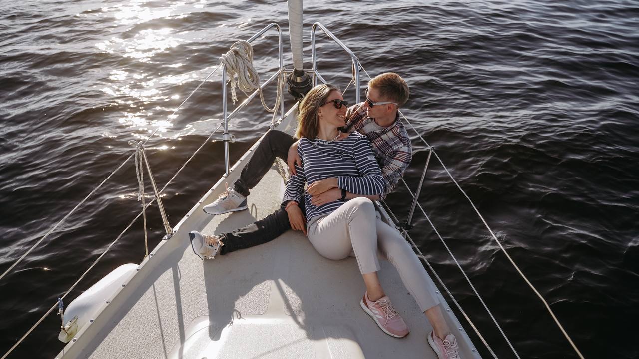 Прогулка на яхте с фотосессией